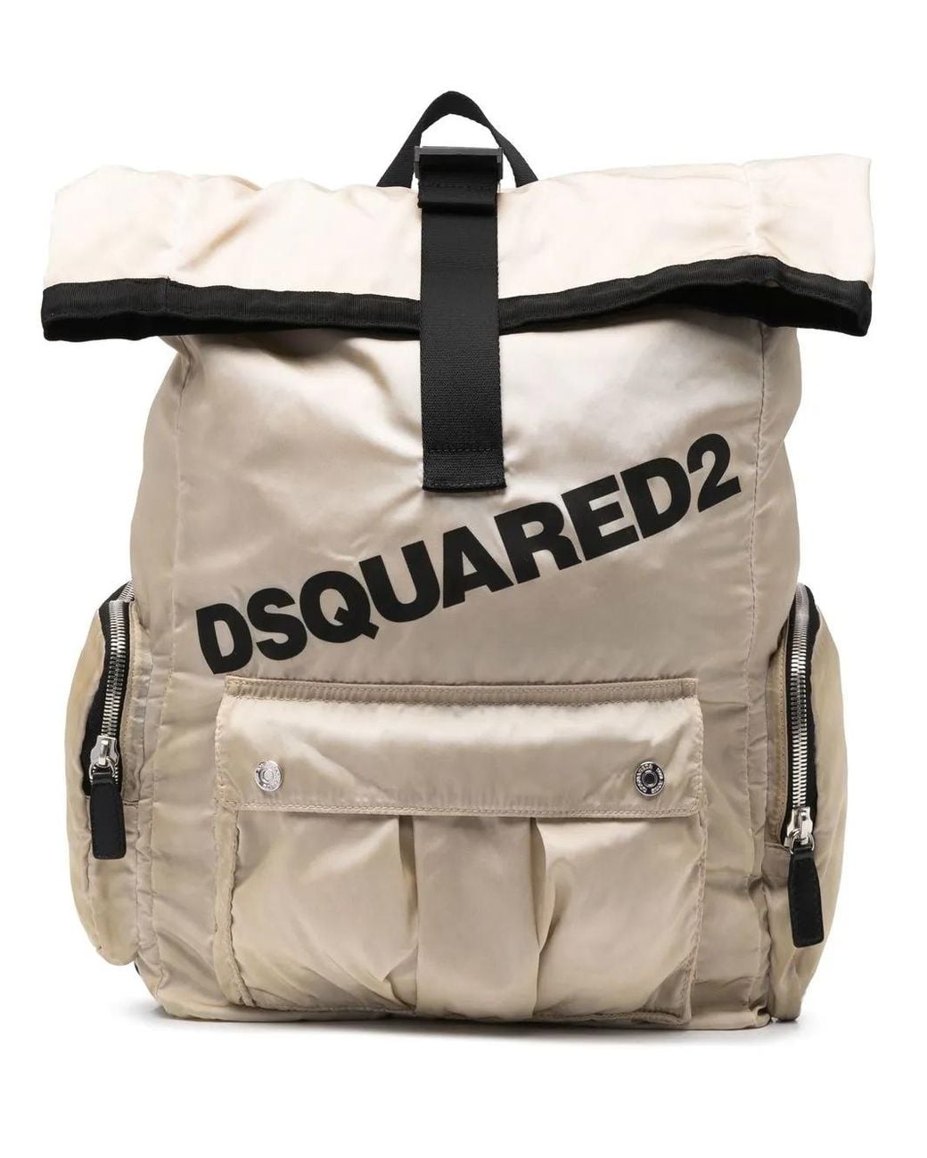 DSquared² Rucksack Mit Logo-Print in Natural für Herren
