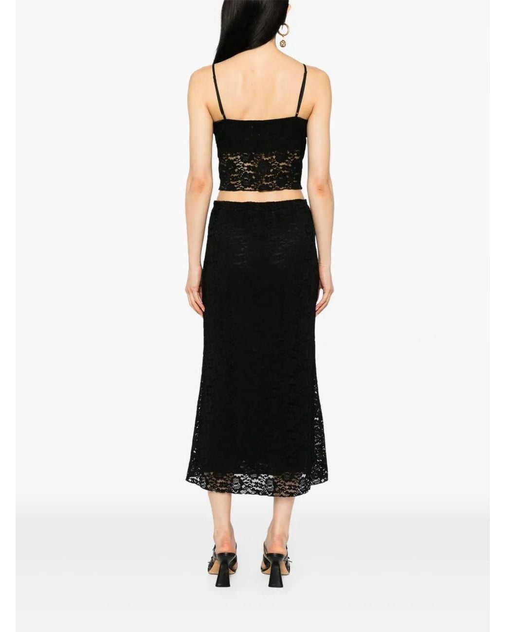 Reformation Black Geneva Knitted Set