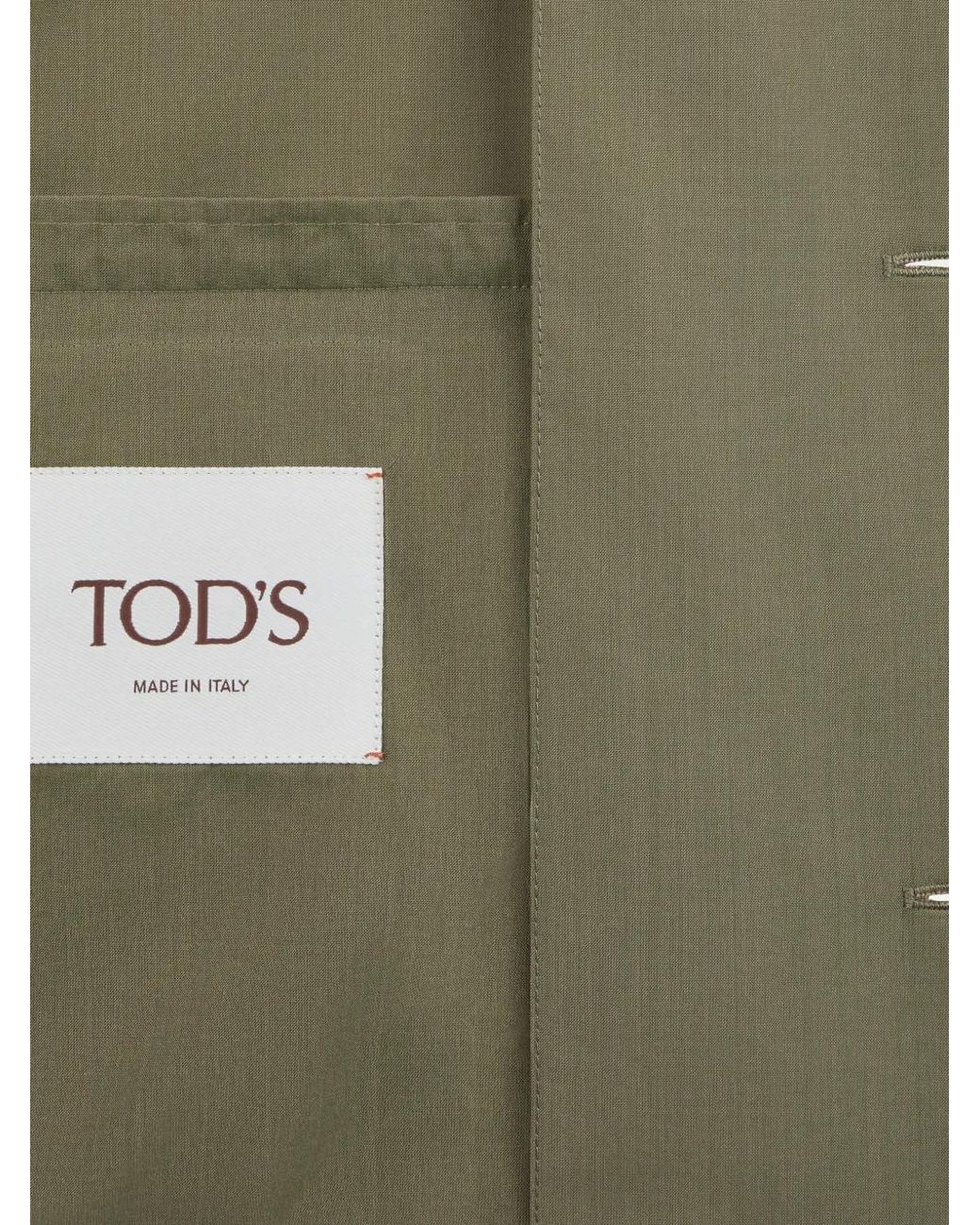 Tod's Green Overshirt for men