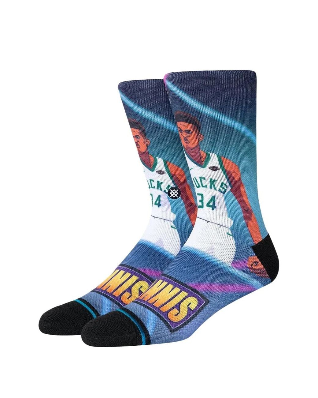Stance Blue Nba Basketball Crew Socks for men