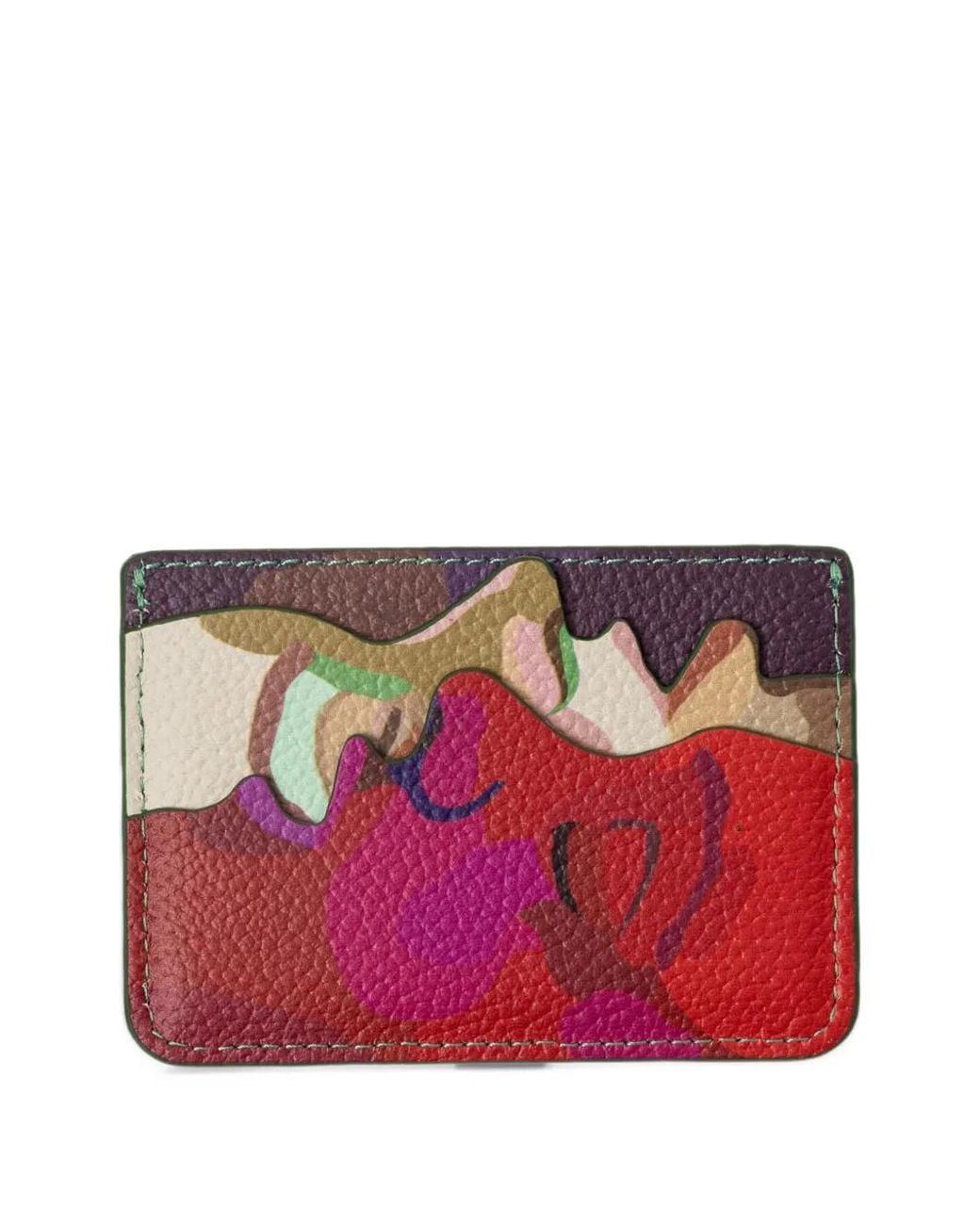 Kidsuper Red Kissing Patchwork Wallet for men