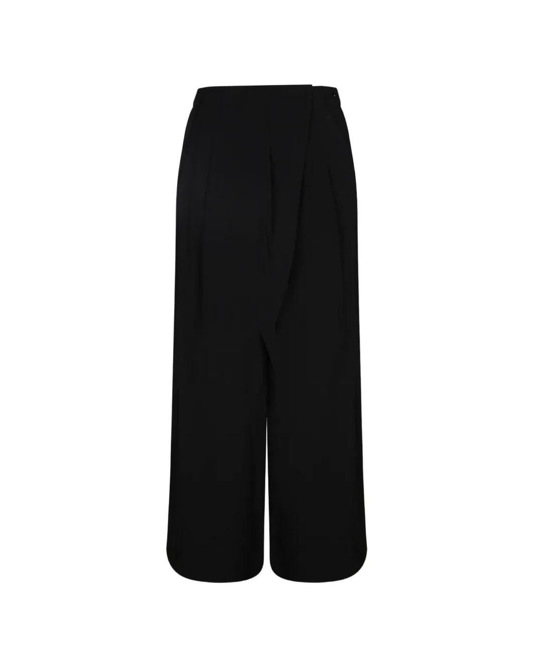 Issey Miyake Black Pantalon Ample À Design Portefeuille