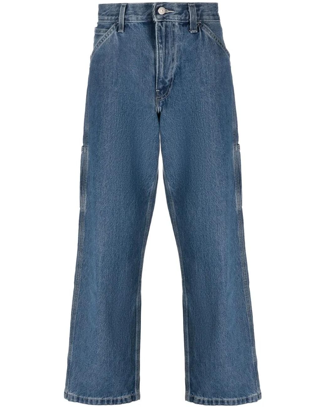 Levi's Blue Wide Leg Trousers for men