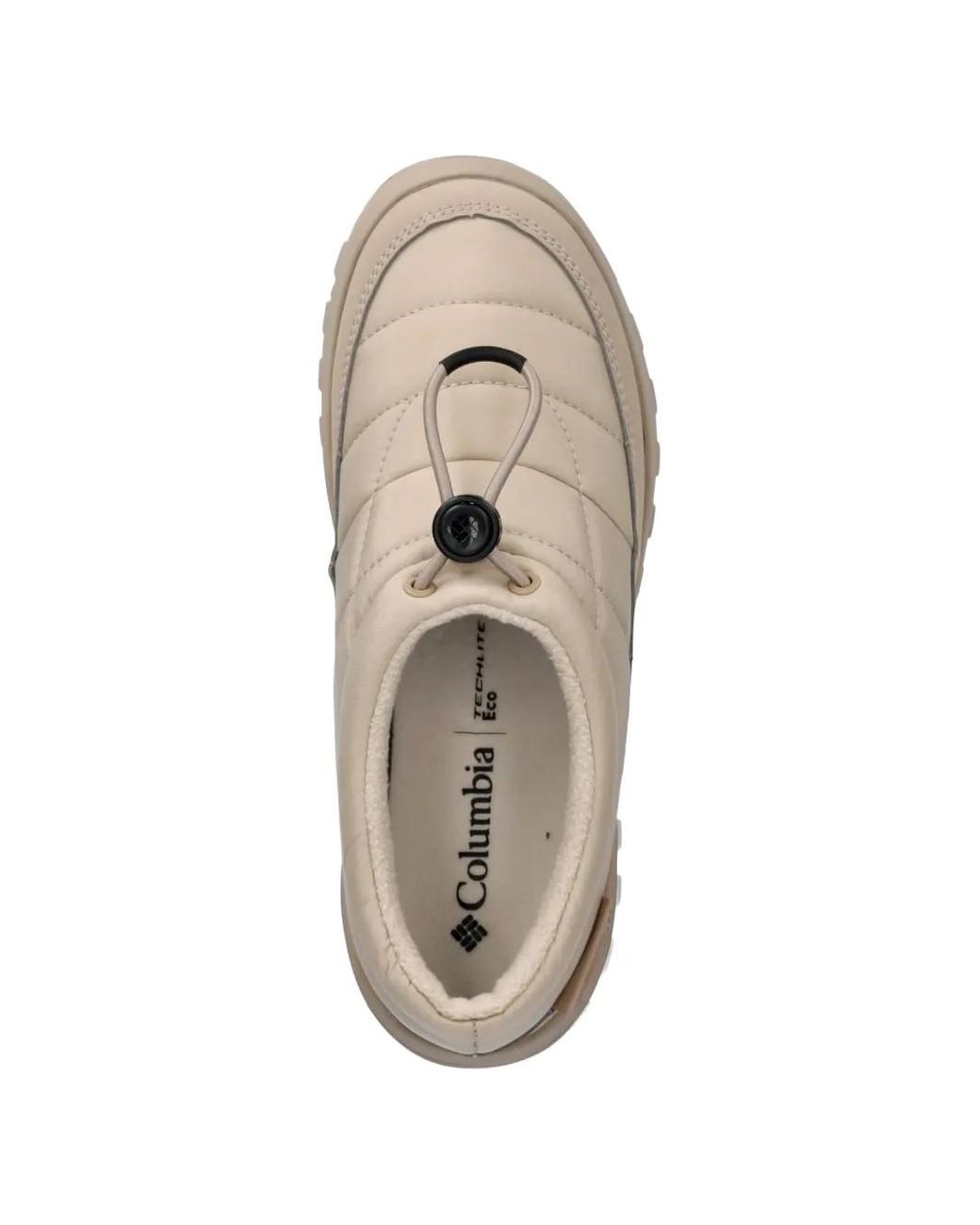 Columbia White Unwind Toggle-Fastening Padded Slippers