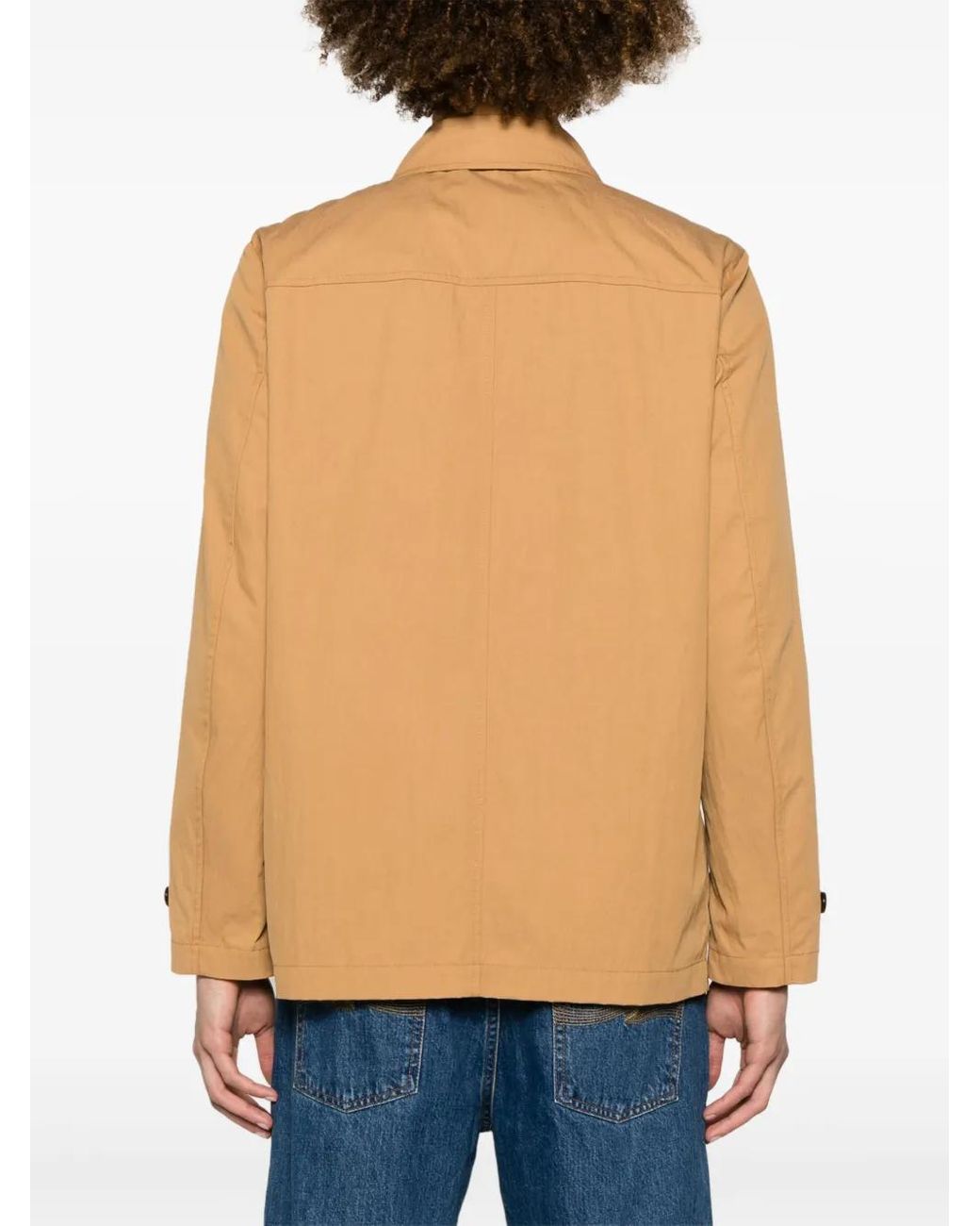 Fay Brown Morning Single-Breasted Coat for men