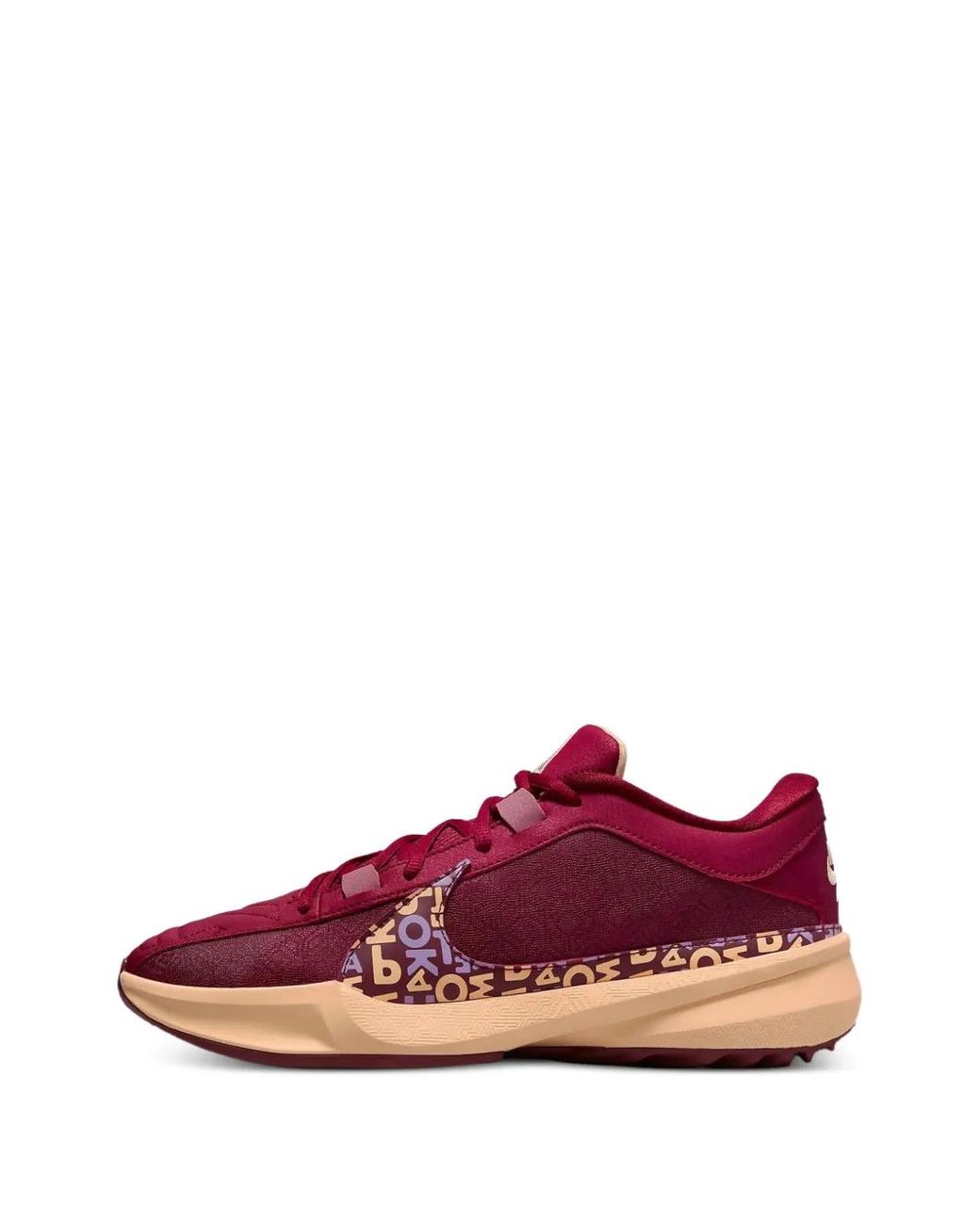 Nike Zoom Freak 5 Lace-Up Sneakers in Pink for Men | Lyst UK
