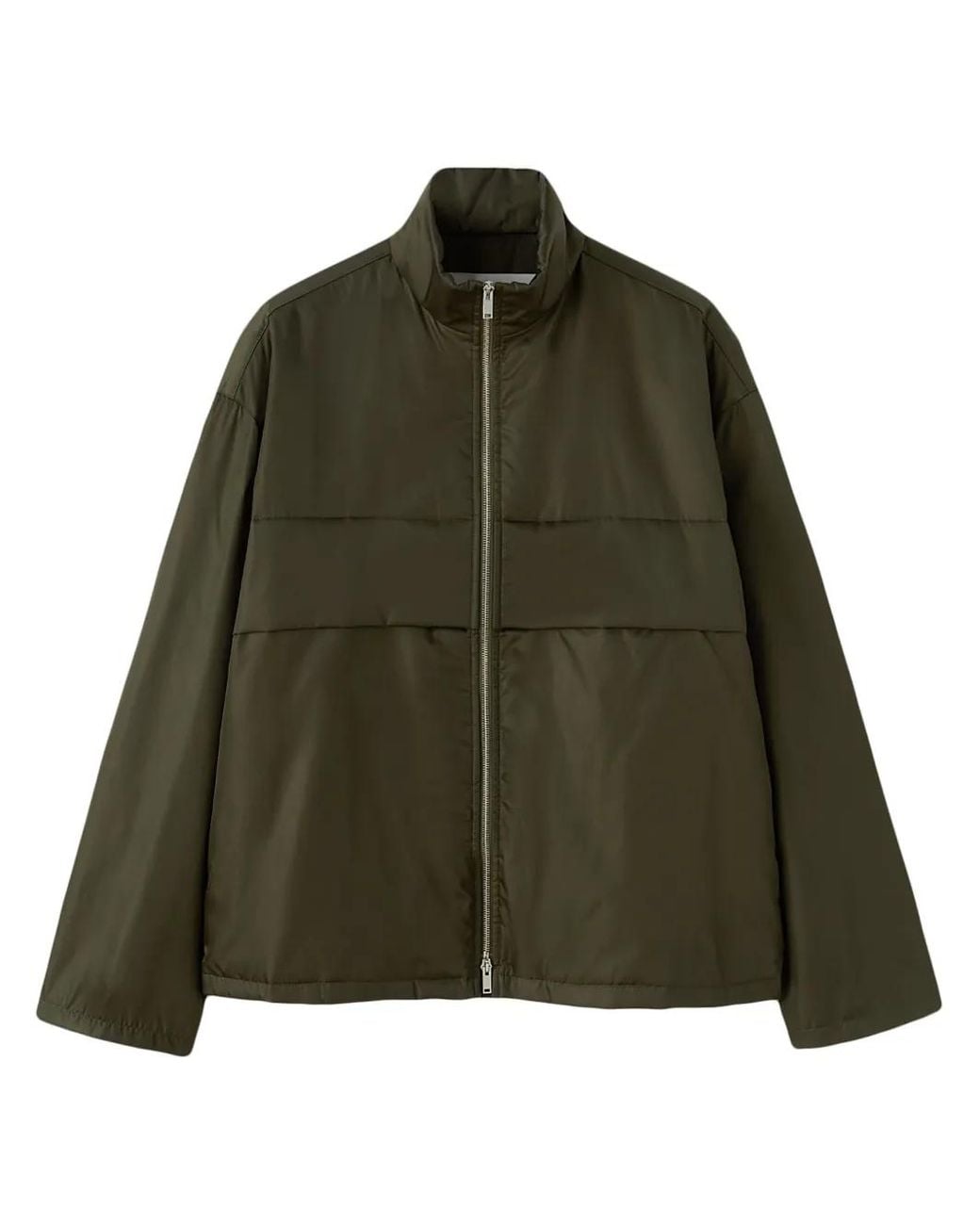 Jil Sander Green Padded Jacket for men