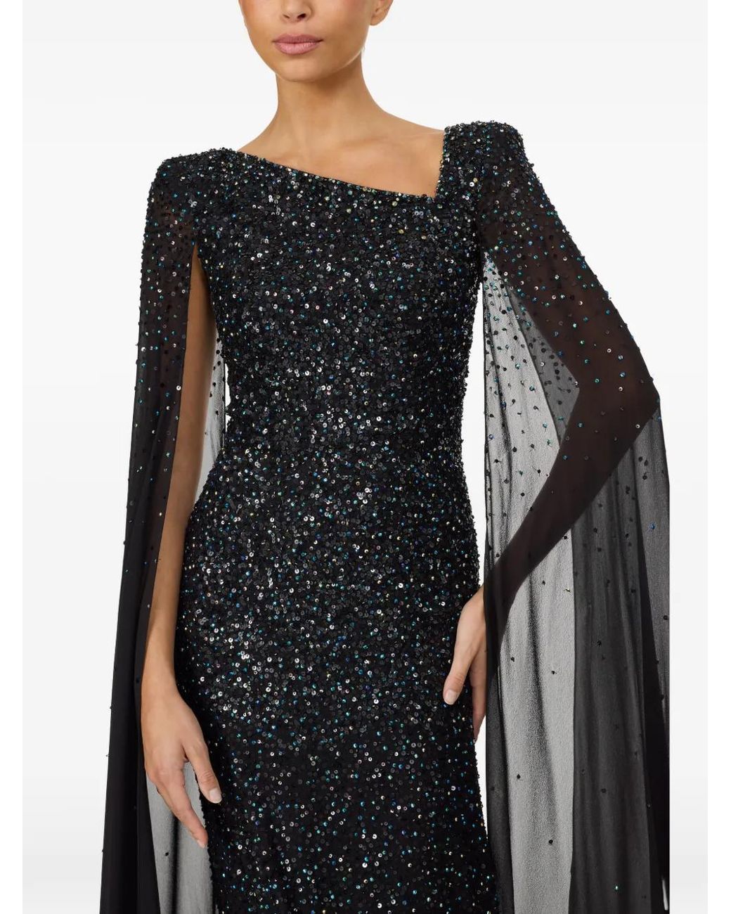 Jenny Packham Black Twilight Dress