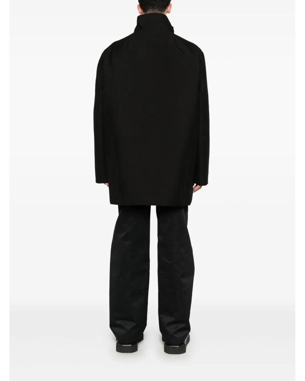 Rick Owens Black Mountaineering Smock Jacket for men