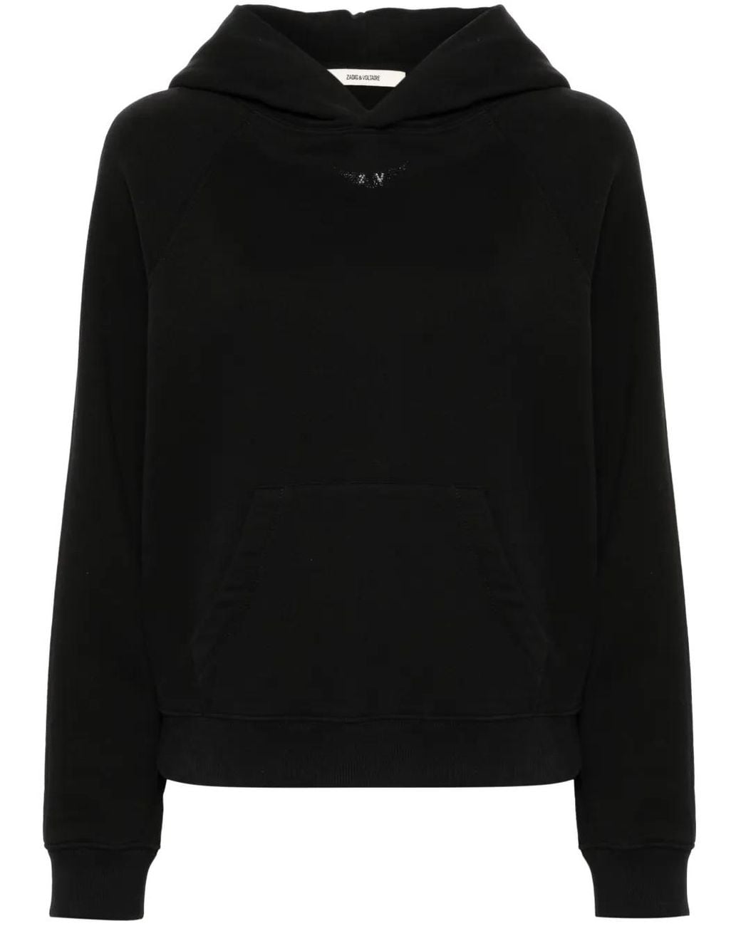 Zadig & Voltaire Black Georgy Diamanté Sweatshirt
