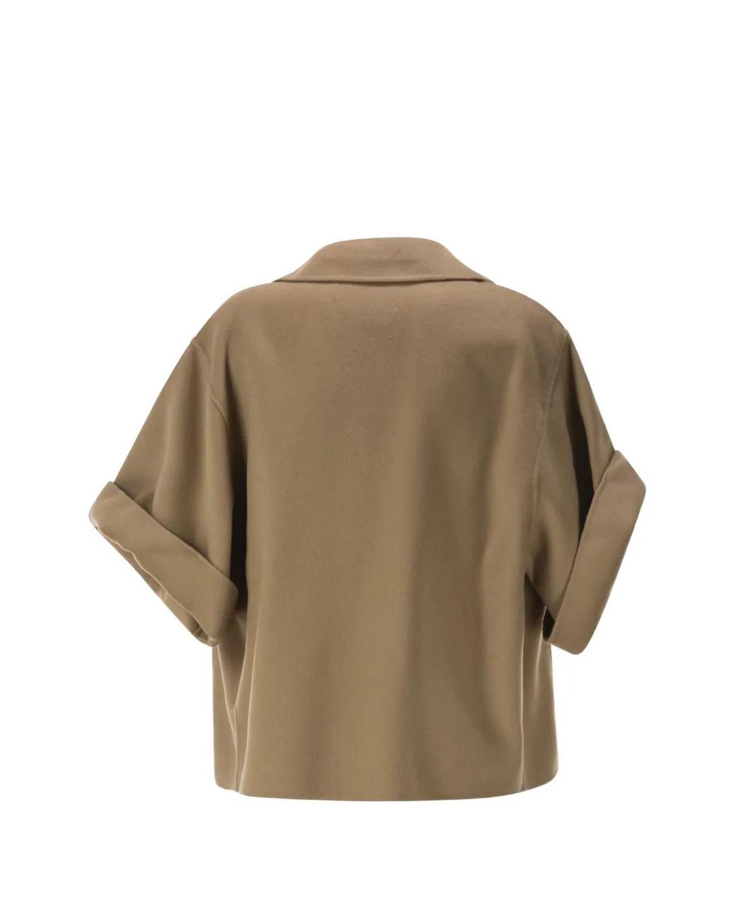 Weekend by Maxmara Brown Double-Breasted Boxy Jacket