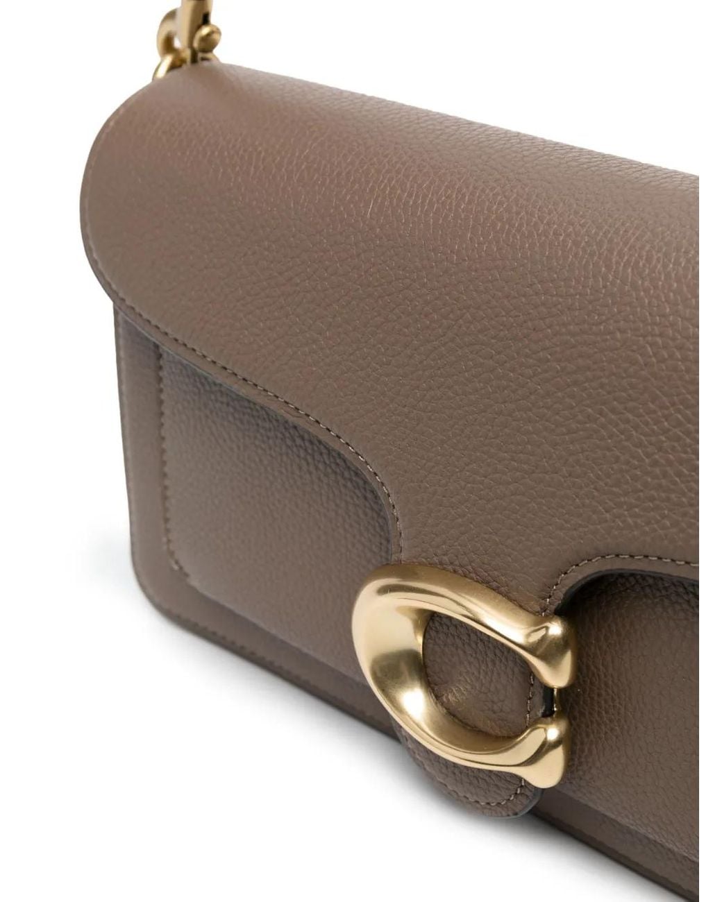 COACH Metallic Tabby 26 Leather Shoulder Bag