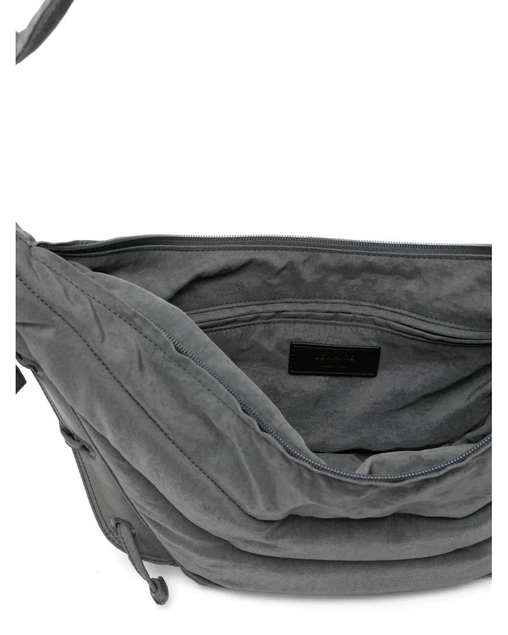 Lemaire Gray Small Soft Game Shoulder Bag