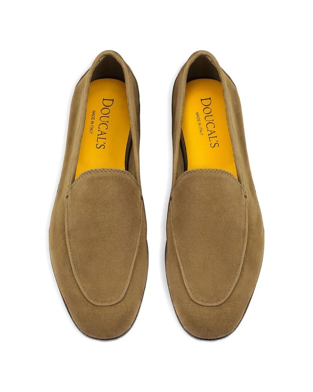 Doucal's Multicolor Suede Loafers