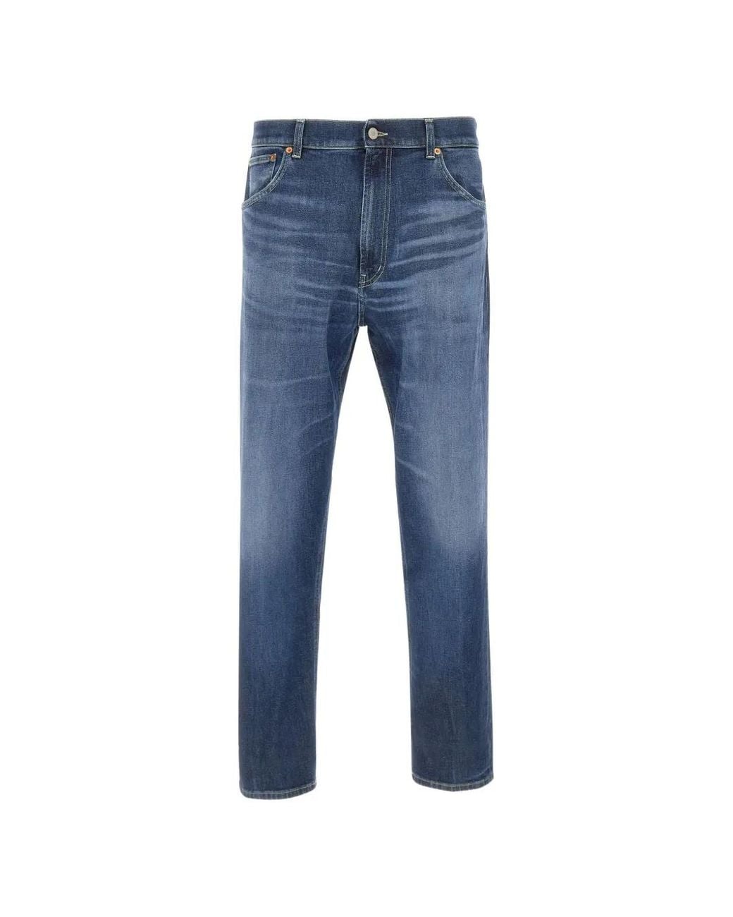 Dondup Blue Paco Stone-Washed Jeans for men