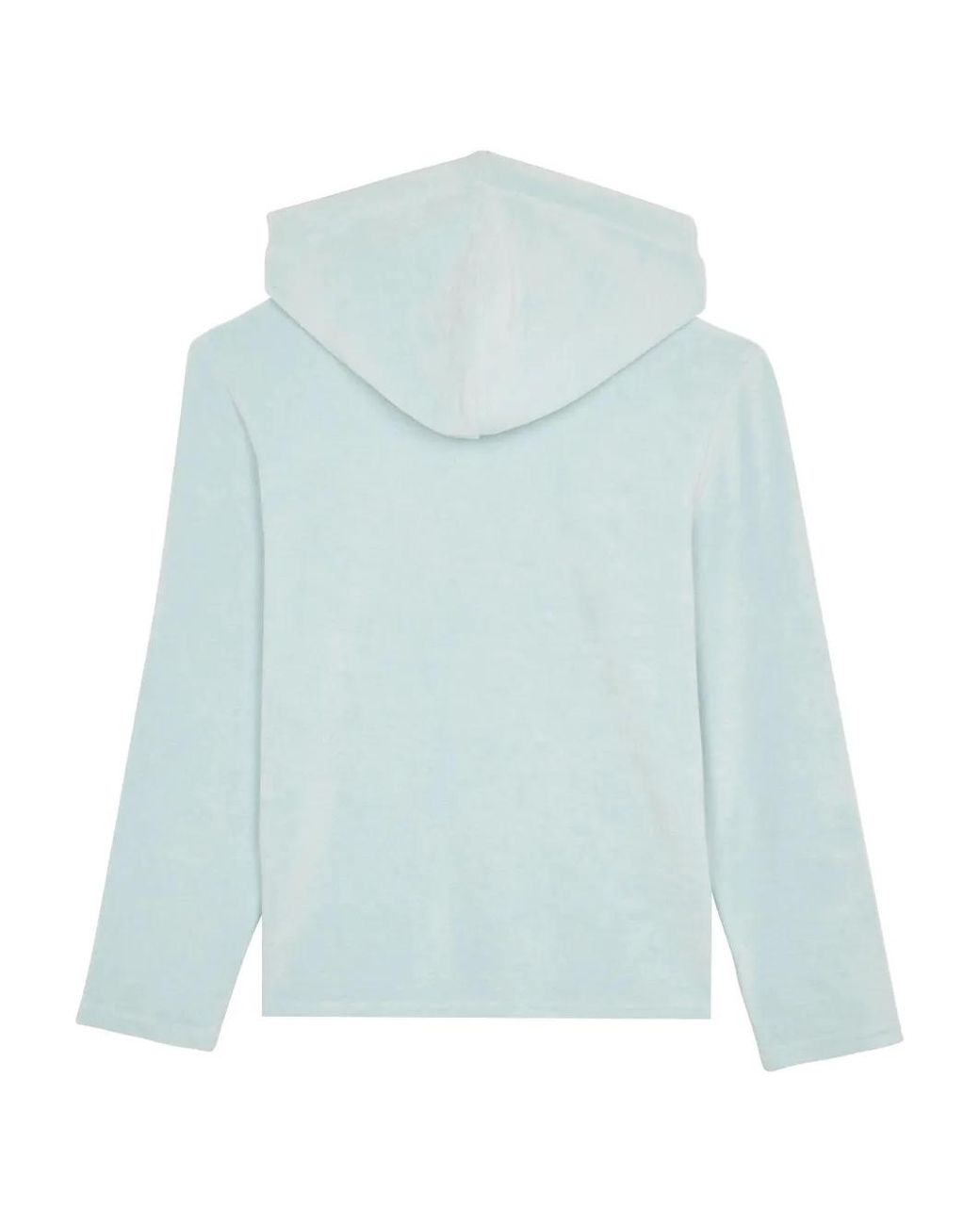 Vilebrequin Blue Terrycloth Hoodie for men