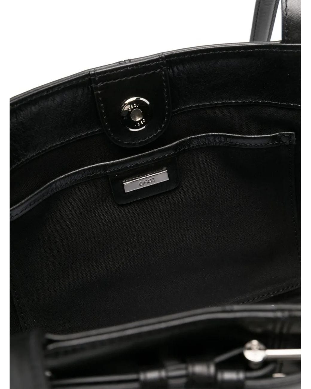 OSOI Black Brocle Shoulder Bag