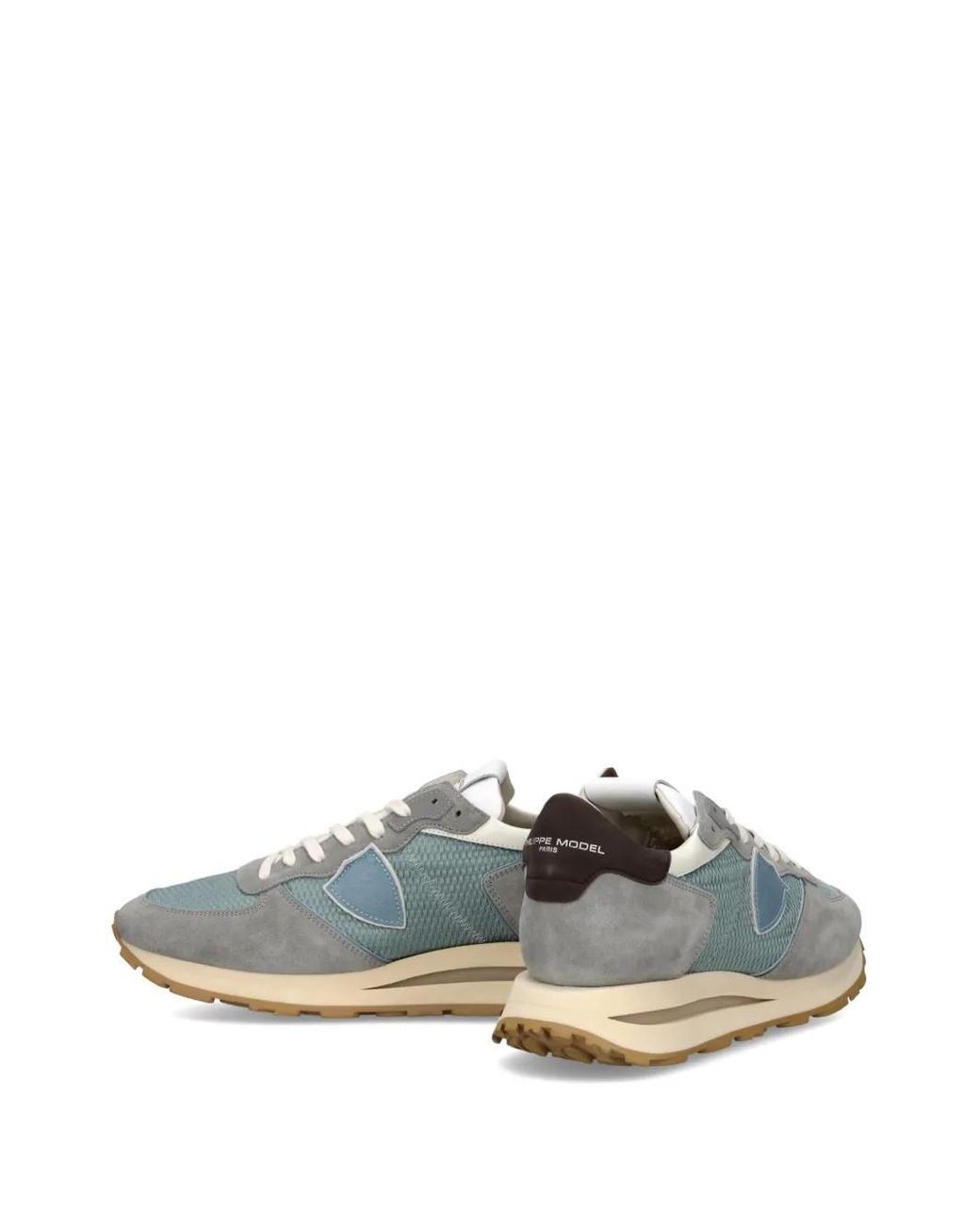 Philippe Model Blue Sneakers for men