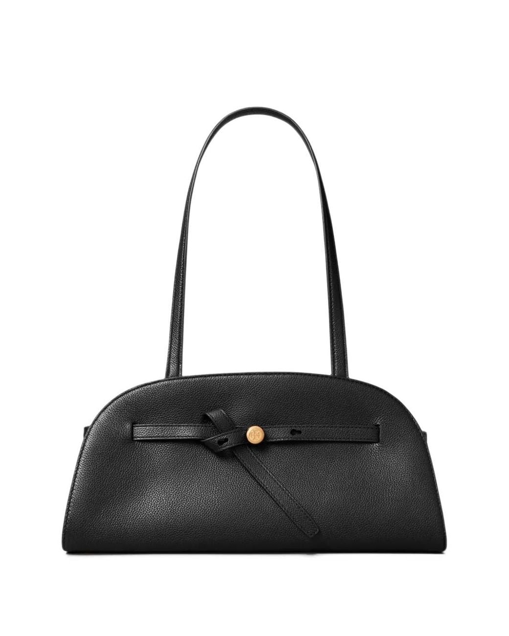 Tory Burch Black Romy East-West Bauletto Shoulder Bag