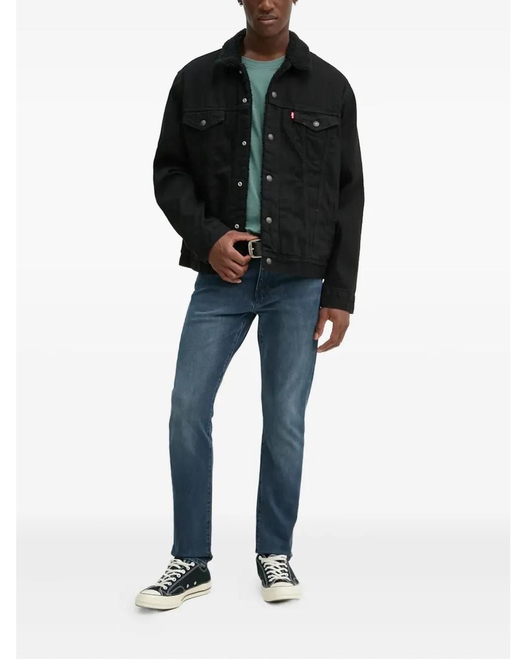 Levi's Blue 512 Five-Pocket Jeans for men