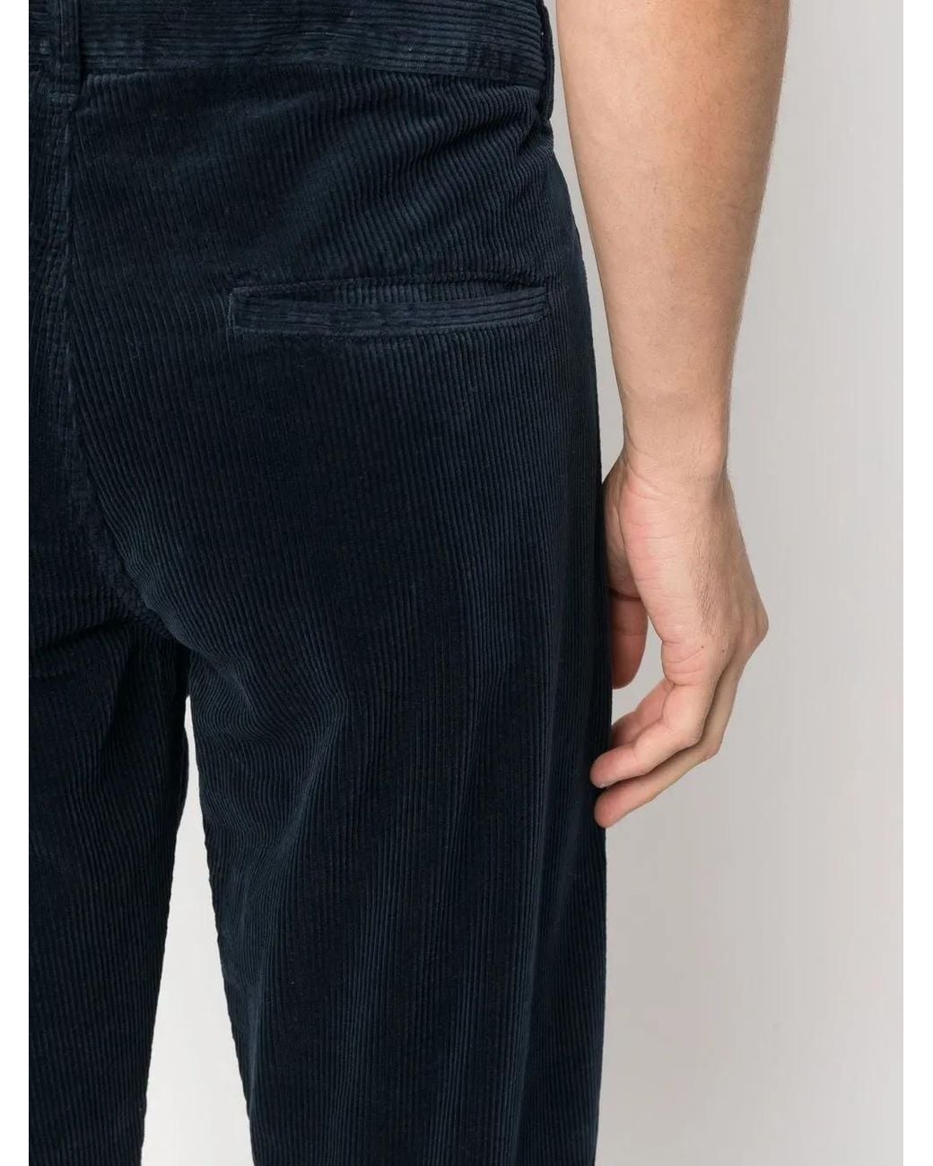 Pantalones Rectos Aspesi de hombre de color Blue