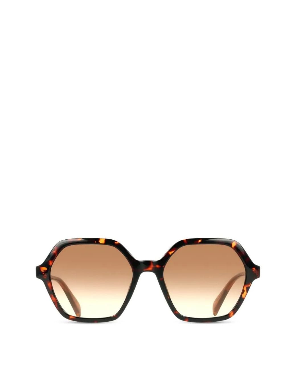 Liu Jo Natural Hexagonal Sunglasses