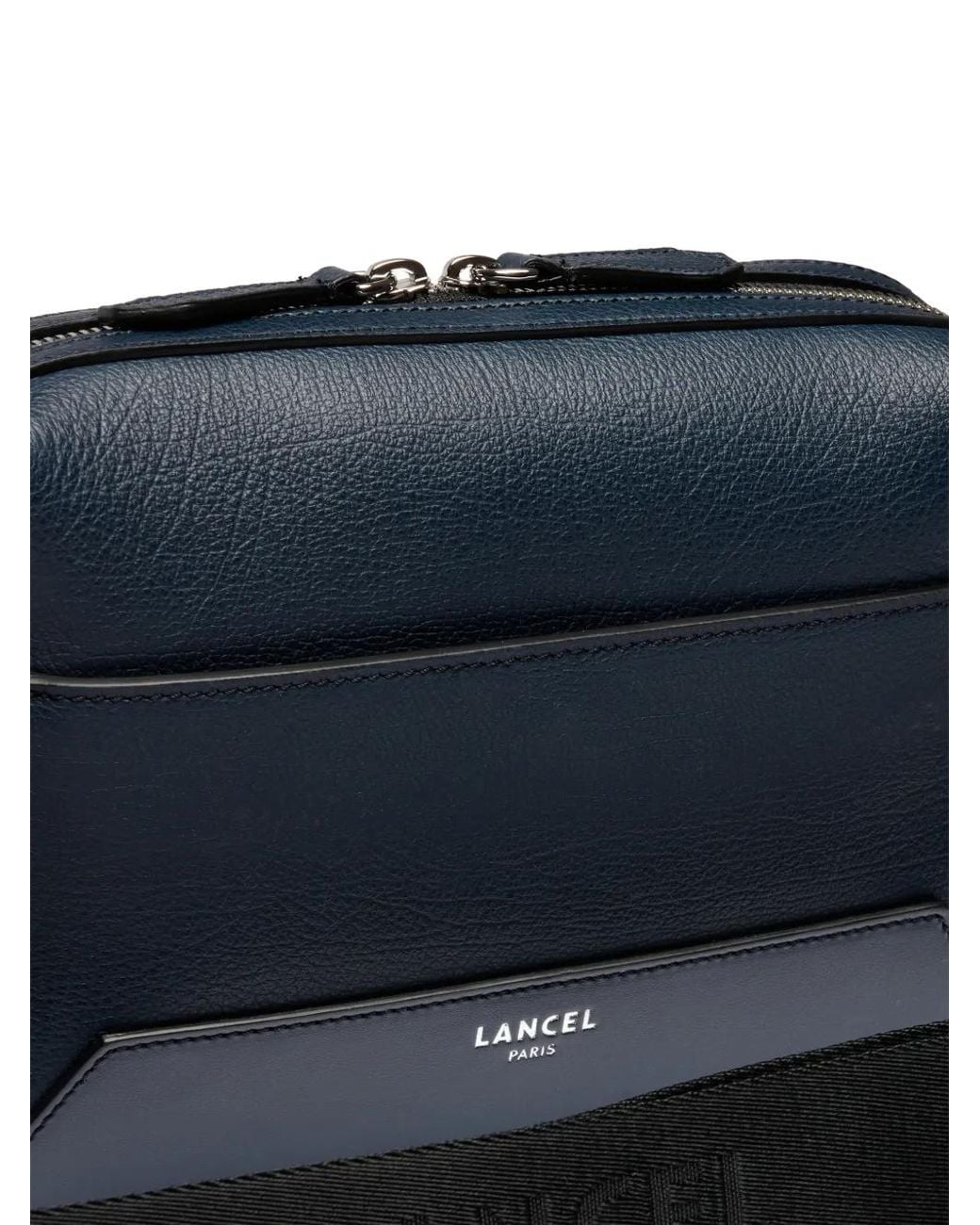 Lancel Blue Milo Messenger Bag for men