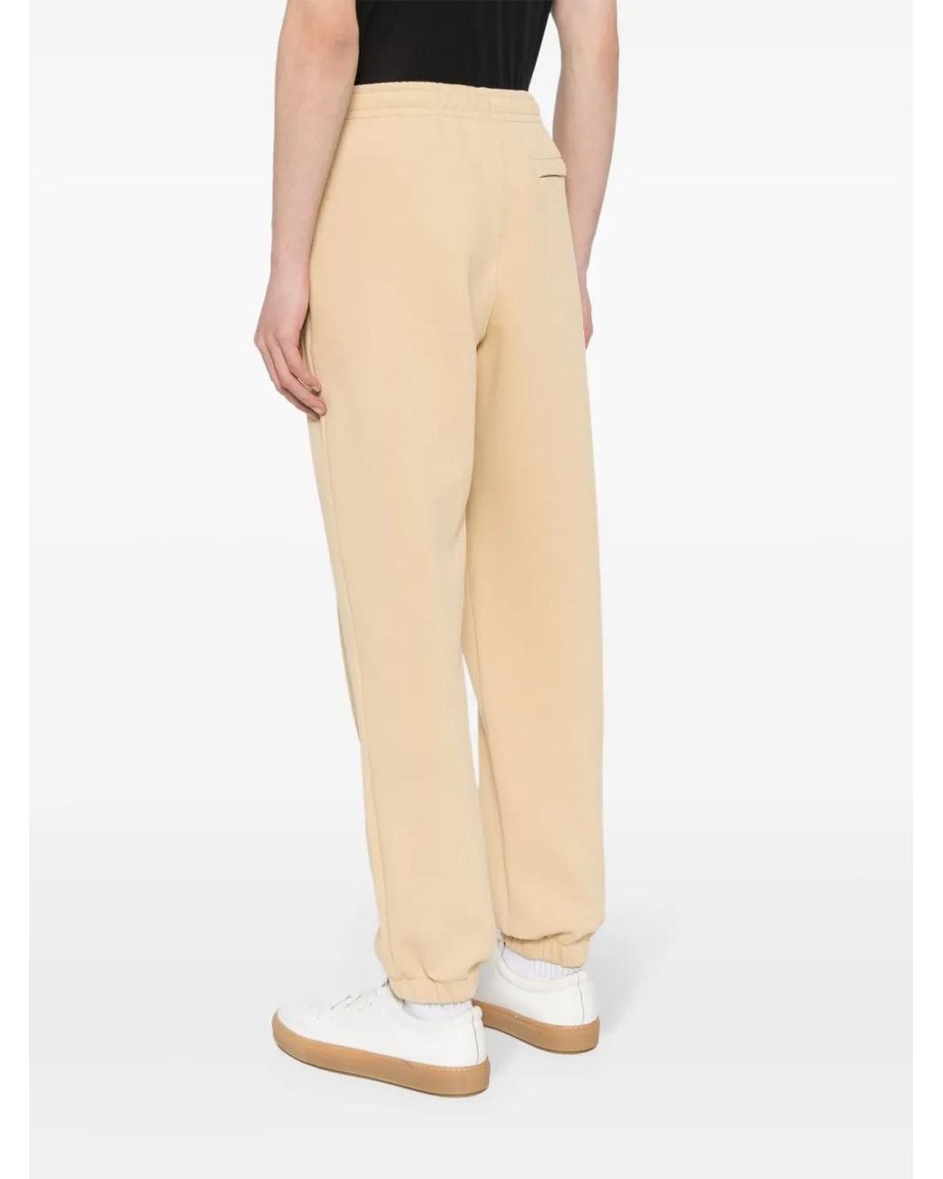 Lacoste Natural Logo-Appliqué Track Pants for men