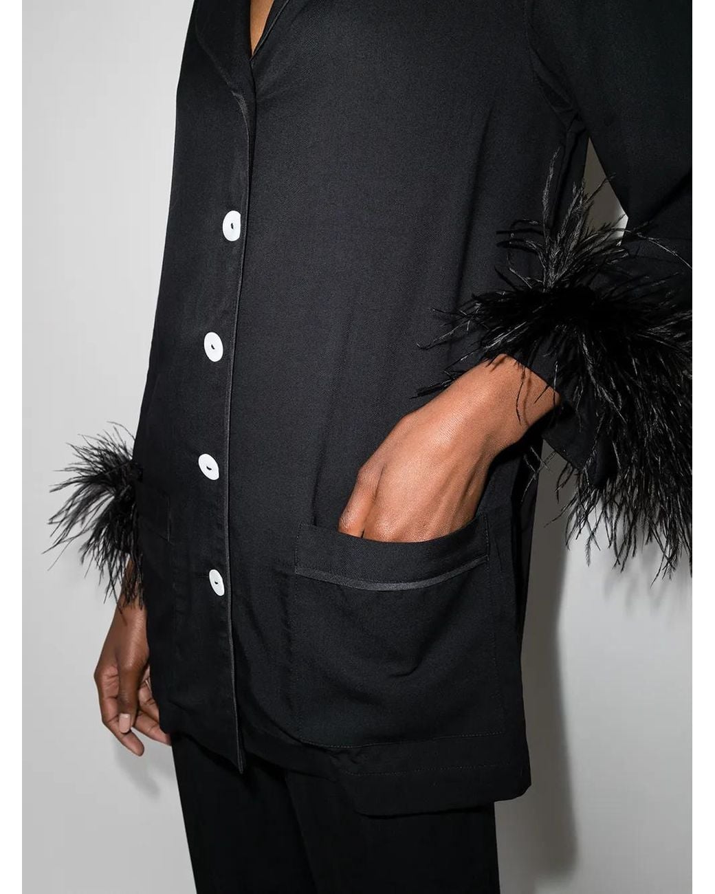Sleeper 'black Party Two Piece Pyjama Set'
