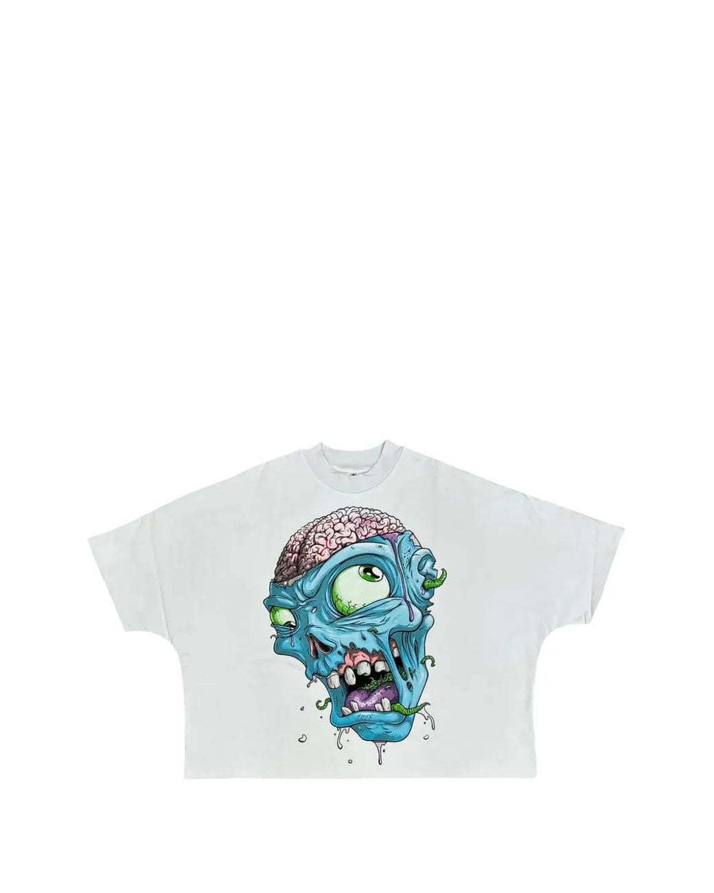 Stadium Goods Blue Zombill Graphic-Print T-Shirt for men