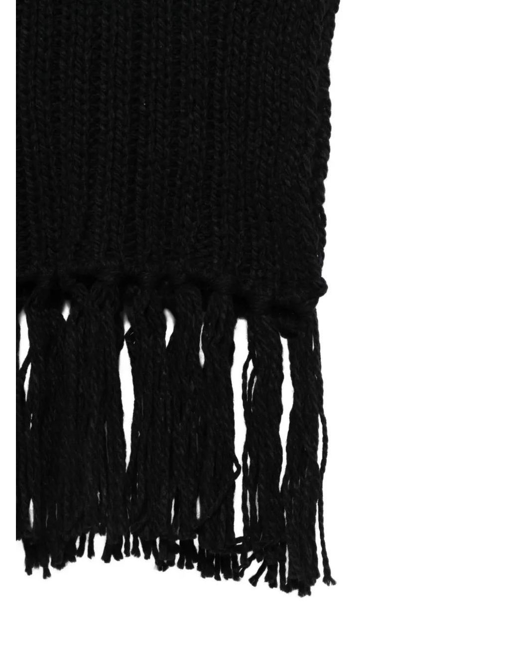 Y-3 Black "Y-3 Chuck" Scarf