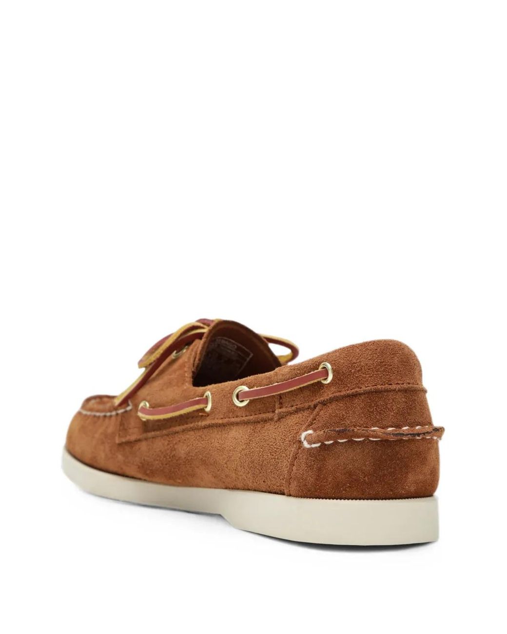 Sebago Brown Portland Artisan Boat Shoes for men