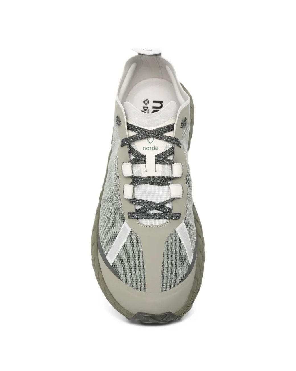 Norda Gray Panelled Sneakers for men