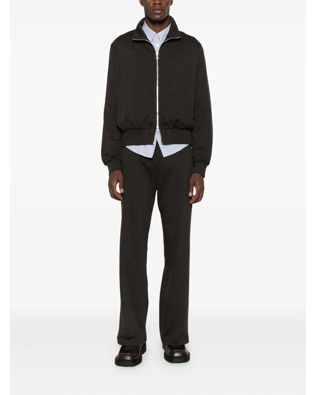 Our Legacy Black Pinstripe-Pattern Jacket for men