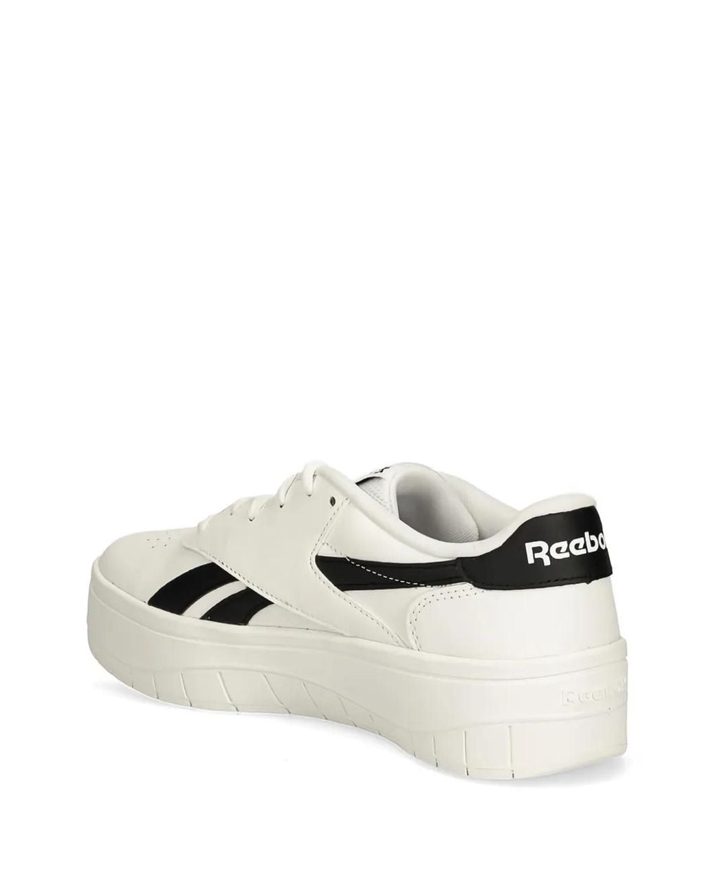 Reebok White Platform Sneakers