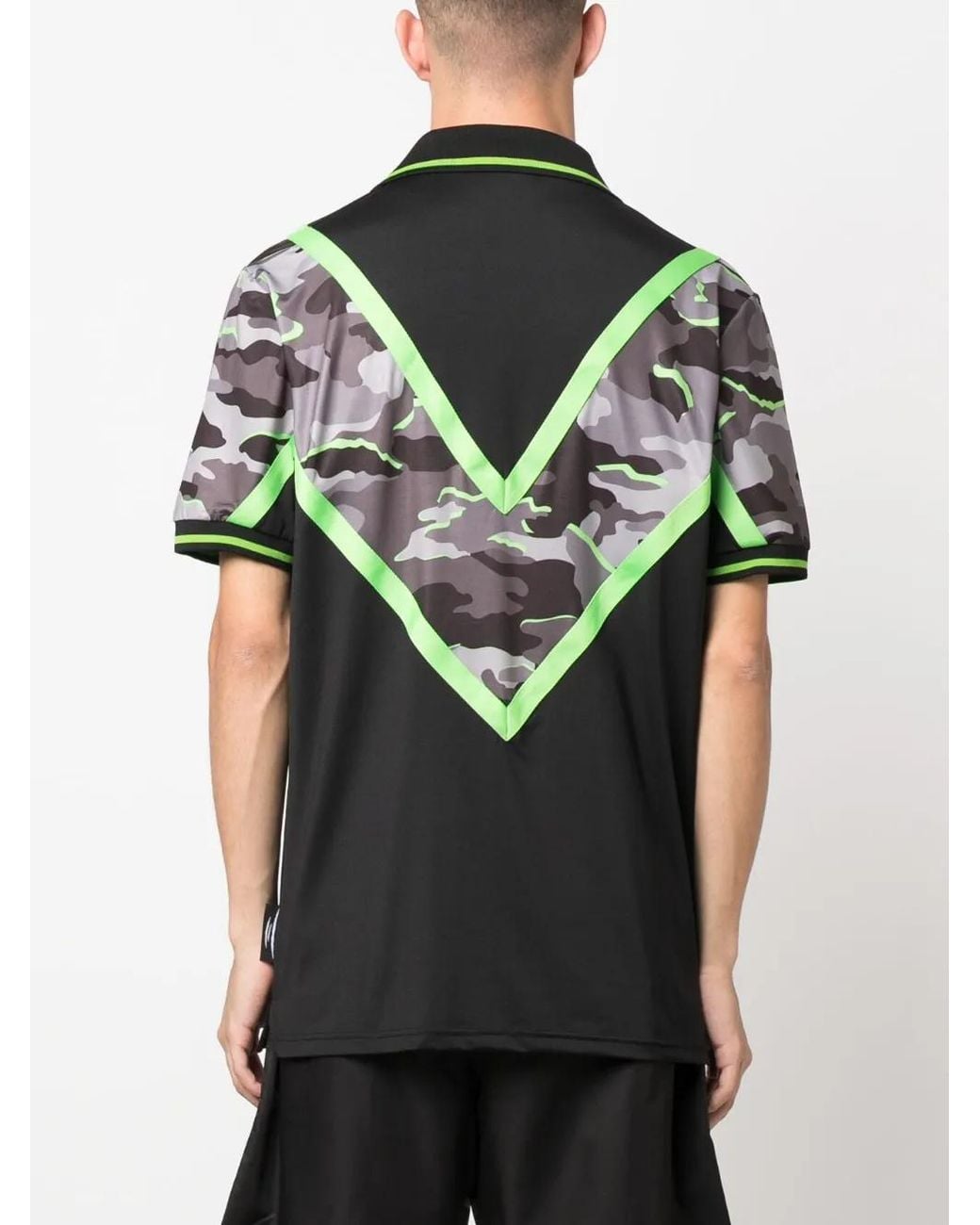Philipp Plein Green Amazon Edition Cotton Polo Shirt for men