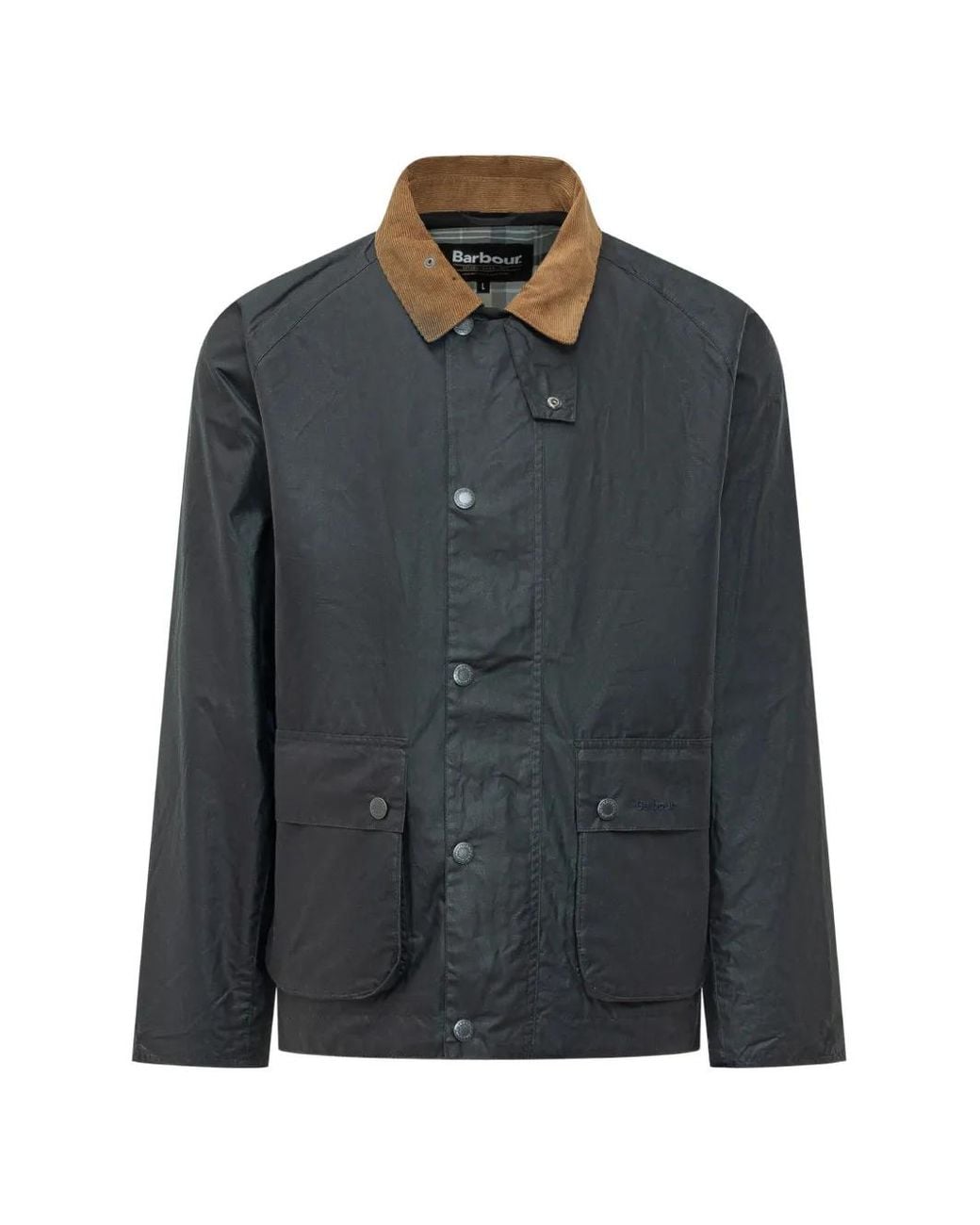 Barbour Modern Bedale Wax Jack in het Gray voor heren