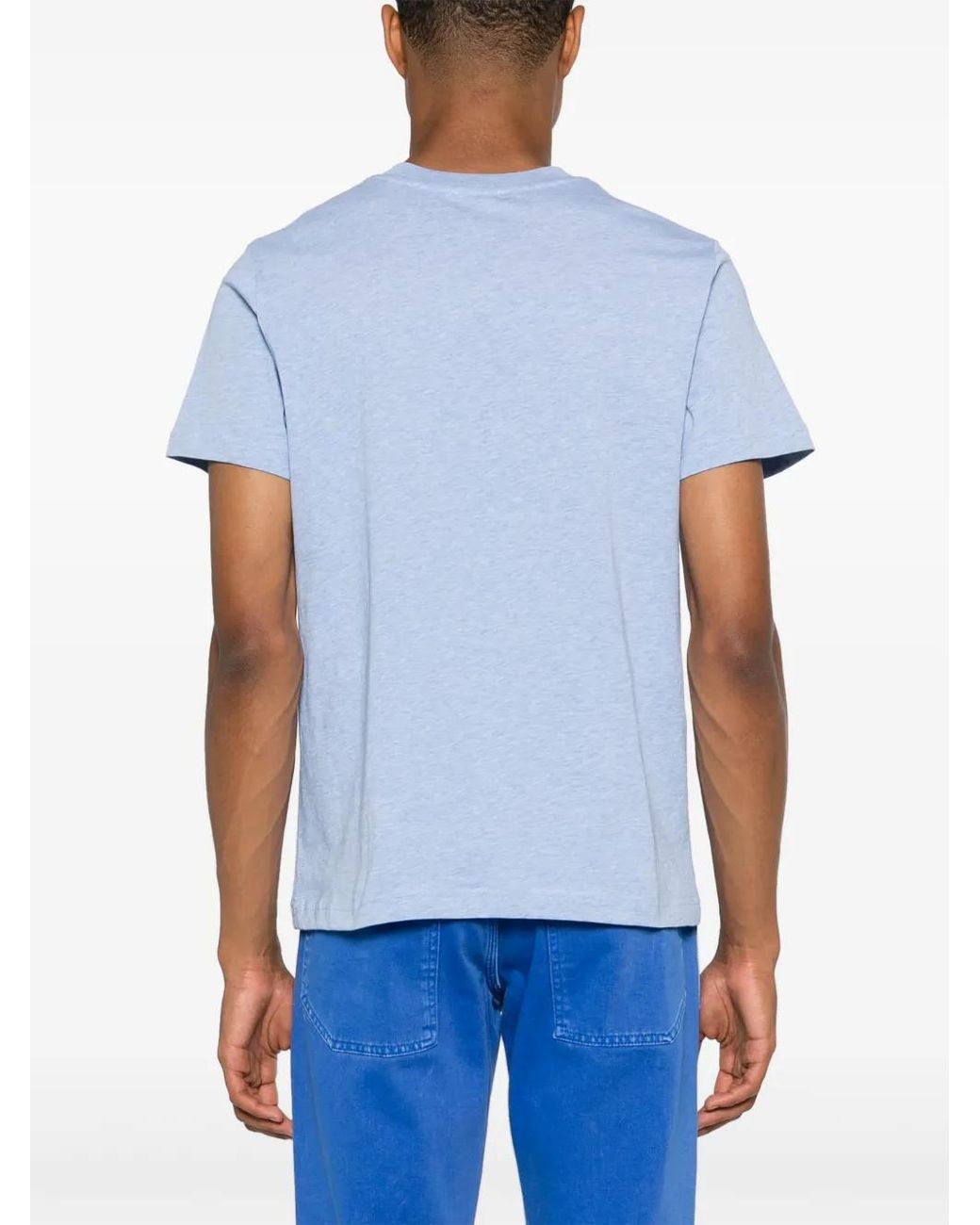 Camiseta Con Logo A.P.C. de color Blue
