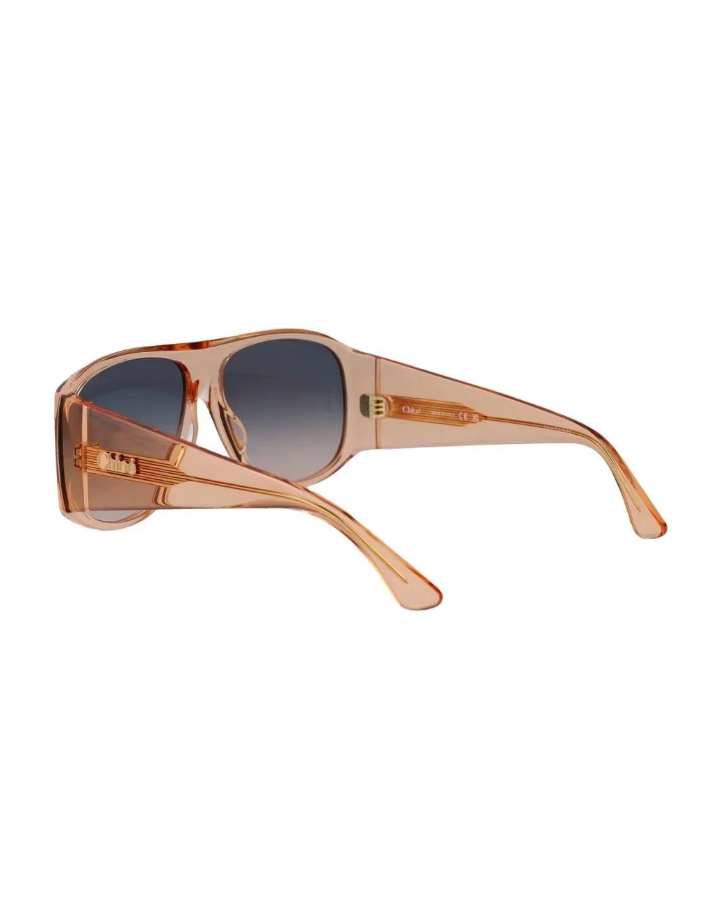 Chloé Blue Round-Frames Sunglasses