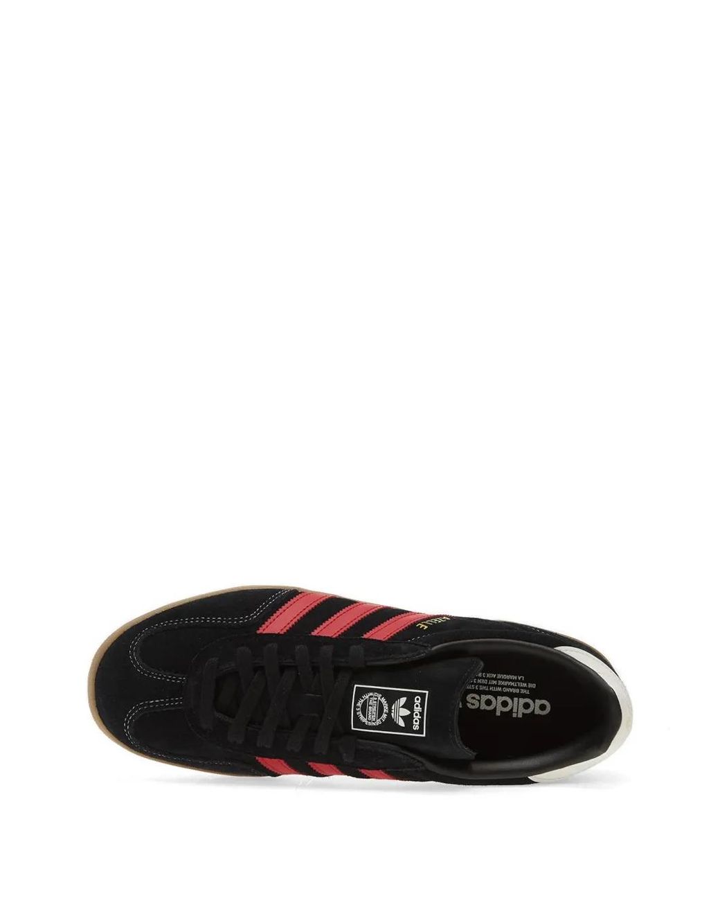 Adidas Black Gazelle Indoor Sneakers for men