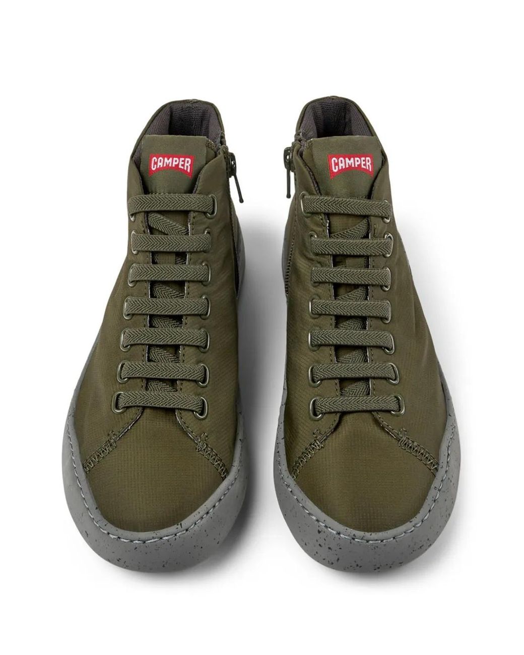 Camper Green Peu Touring Ankle Boots