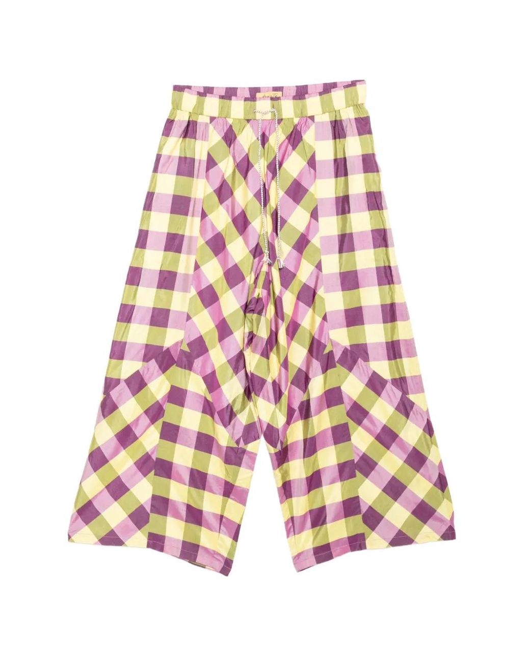 PENULTIMATE White Checked Trousers