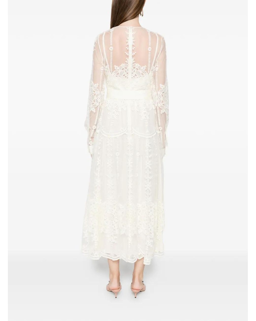 chinese dress ladies Lace Dress  ELIE SAAB