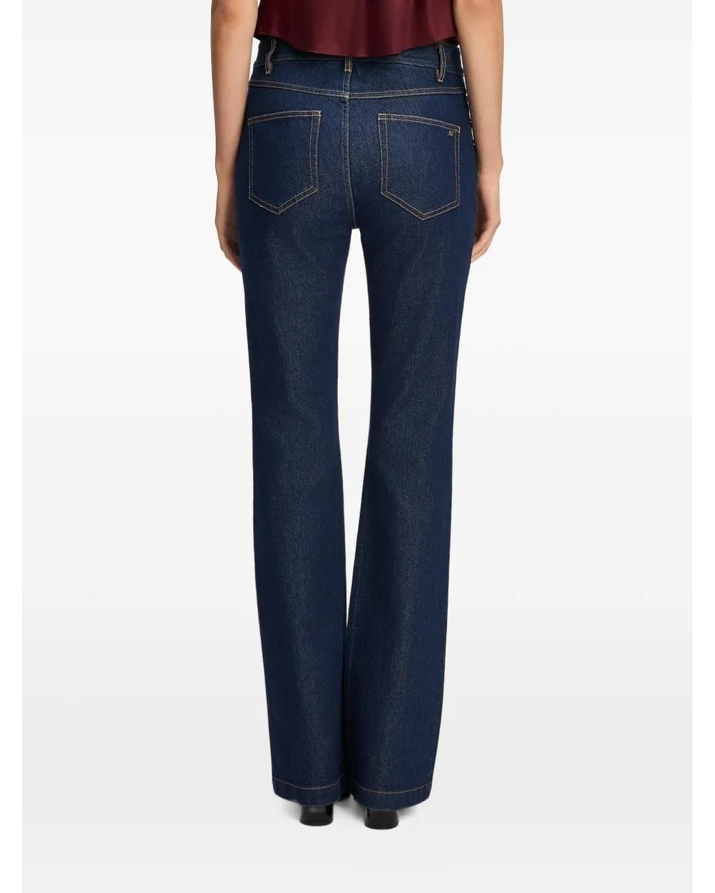 Cinq À Sept Blue Stevie Rhinestone-Embellished Jeans