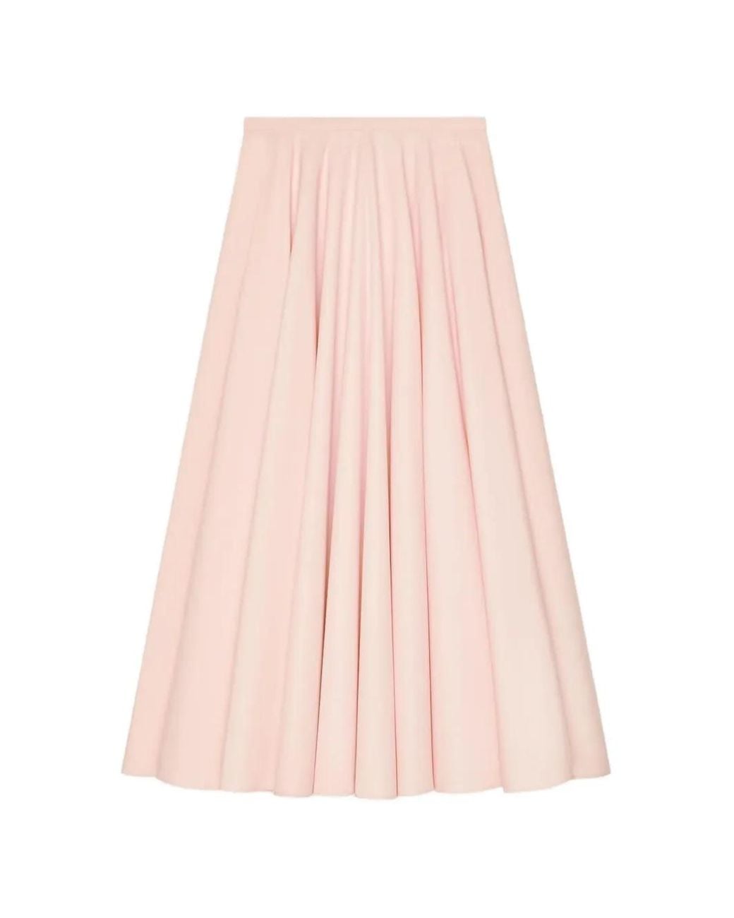 Givenchy Pink Long Circular Skirt