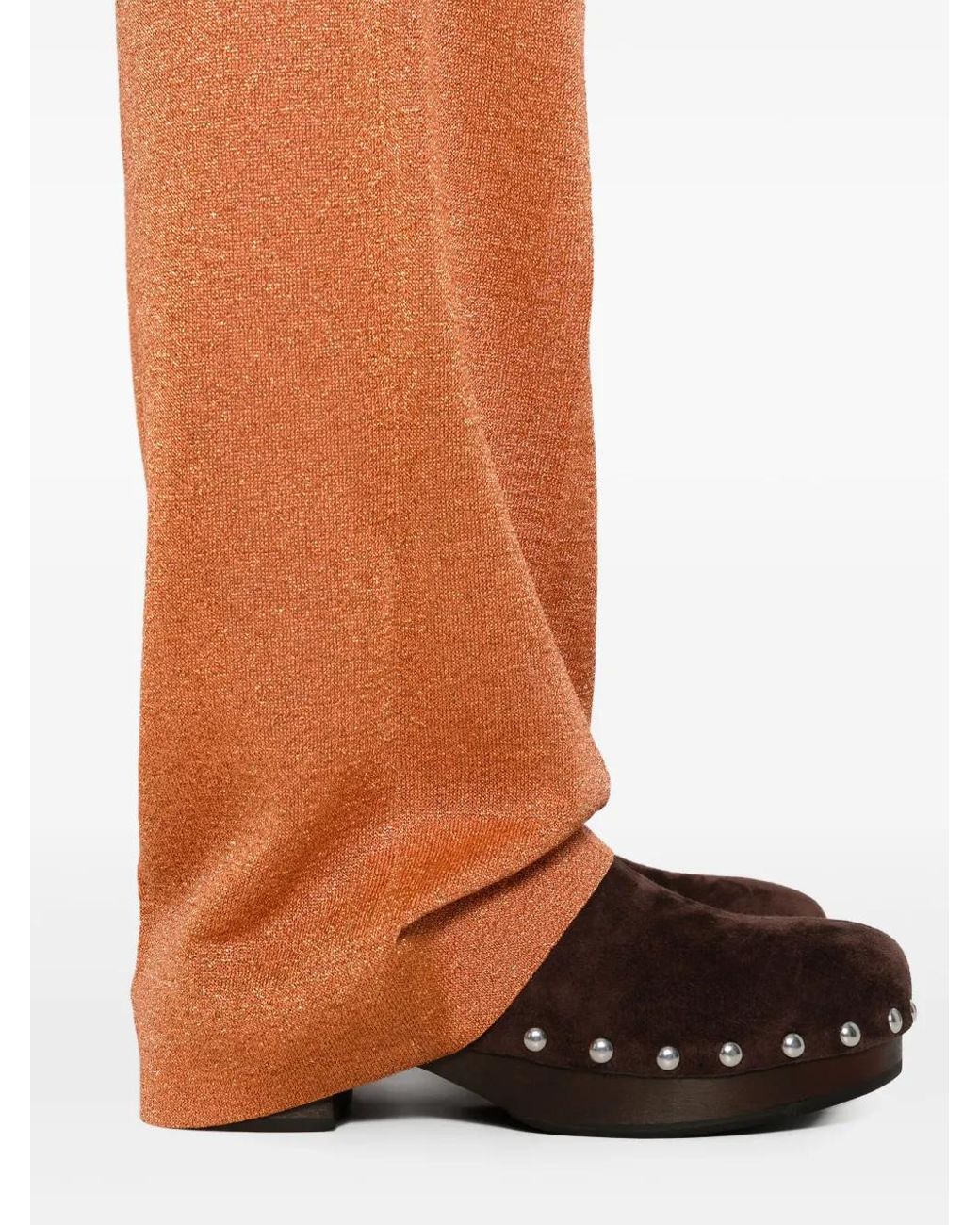 Miu Miu Orange Trousers