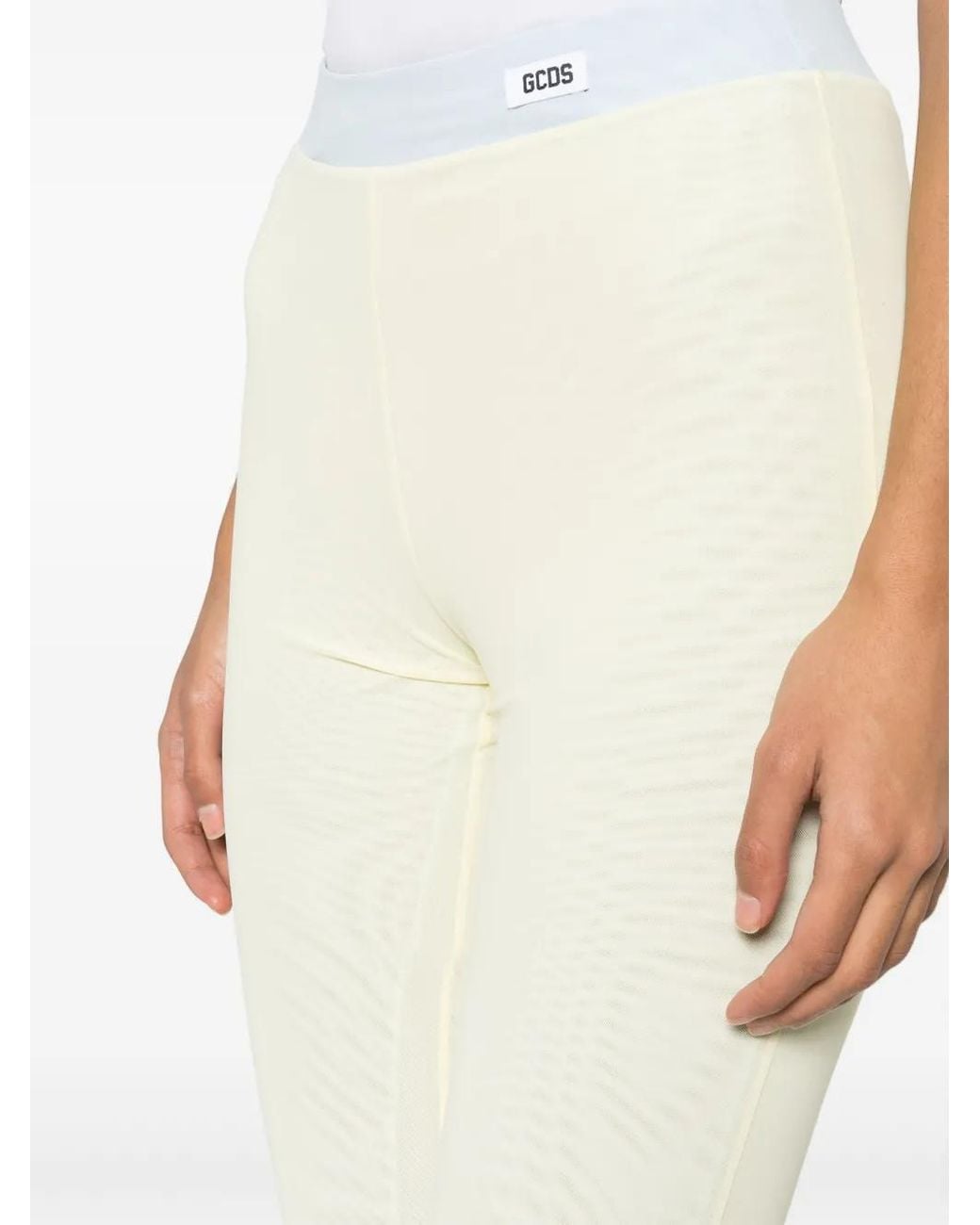 Gcds Gelaagde Broek in het White