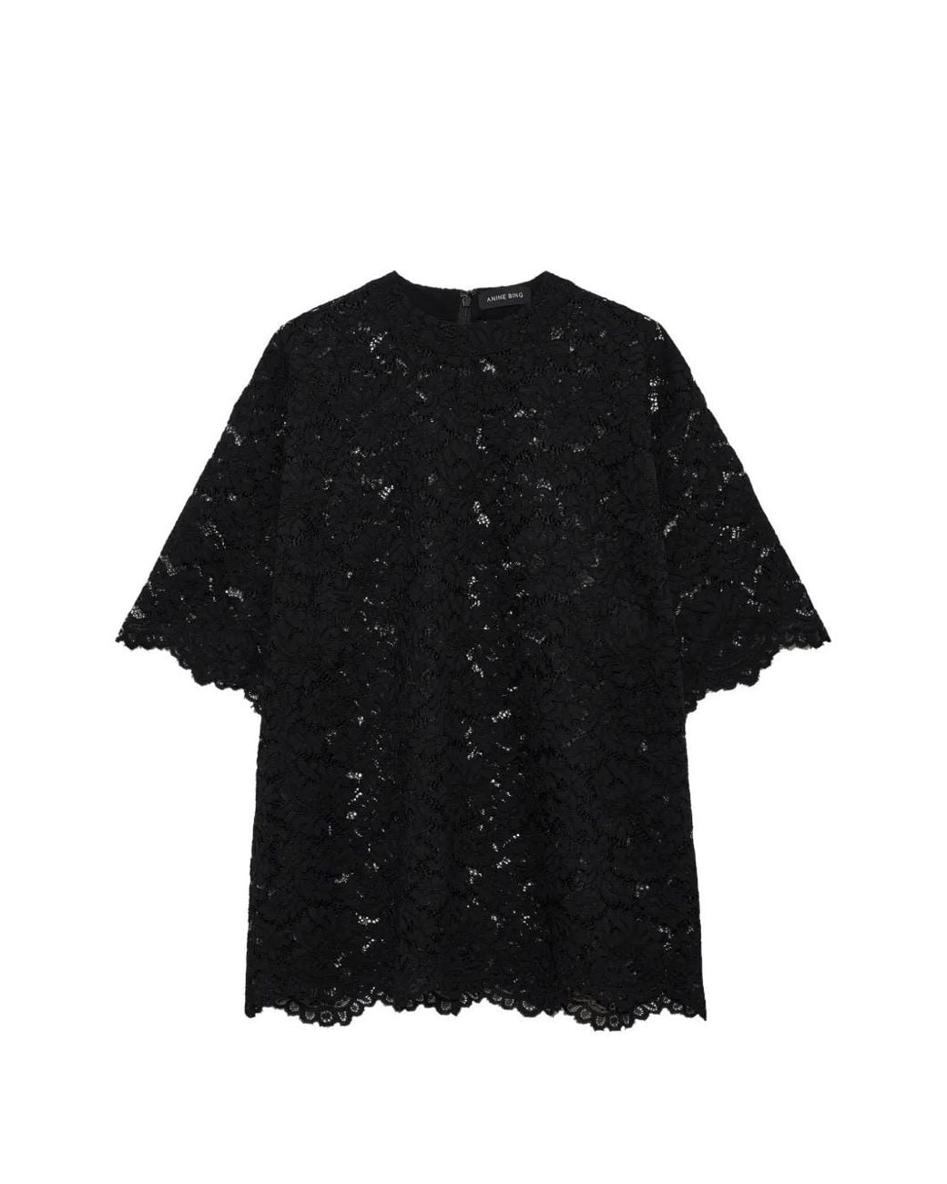 Anine Bing Black Zeina Top