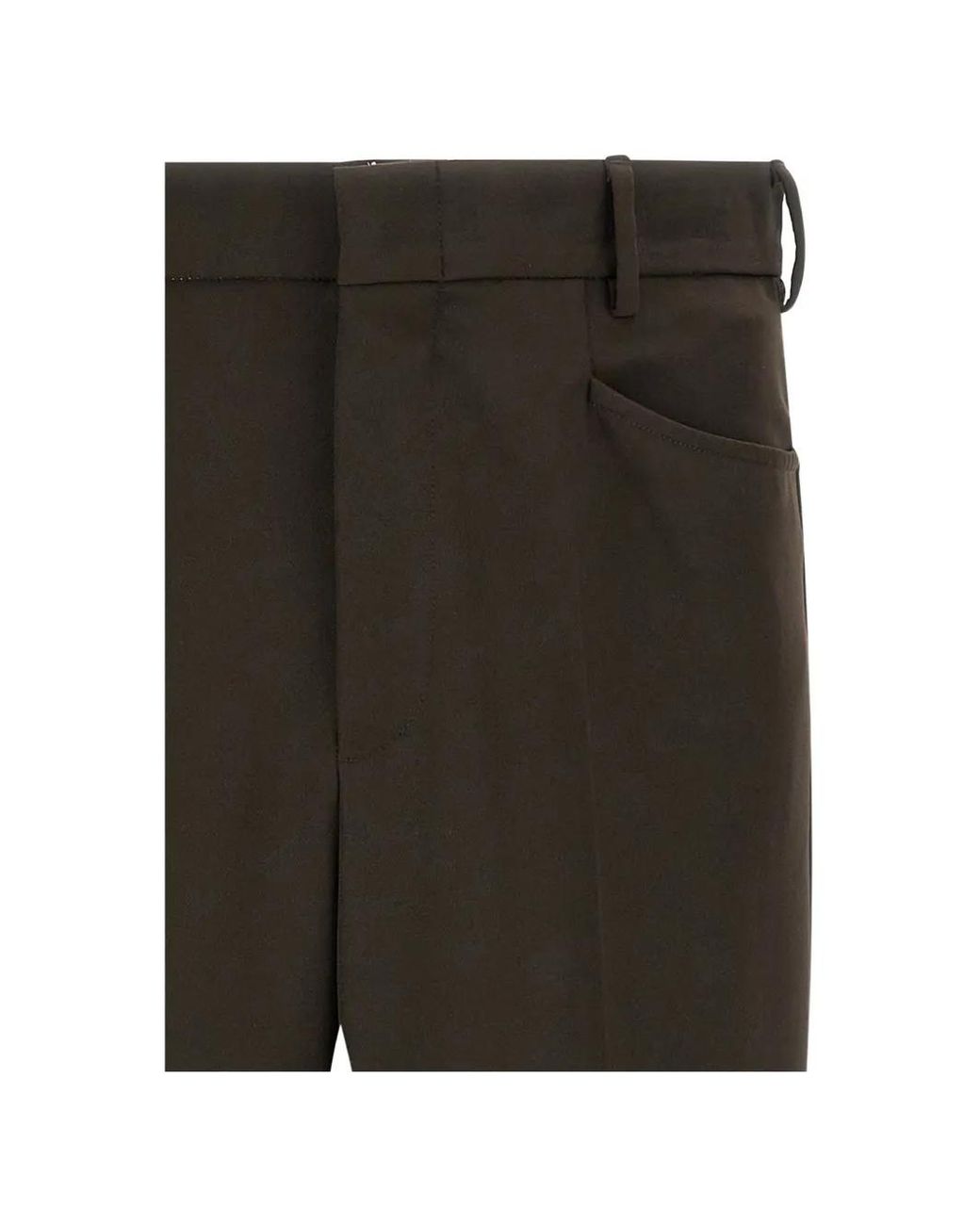 Second/Layer Black El Niño Pleated Trousers for men