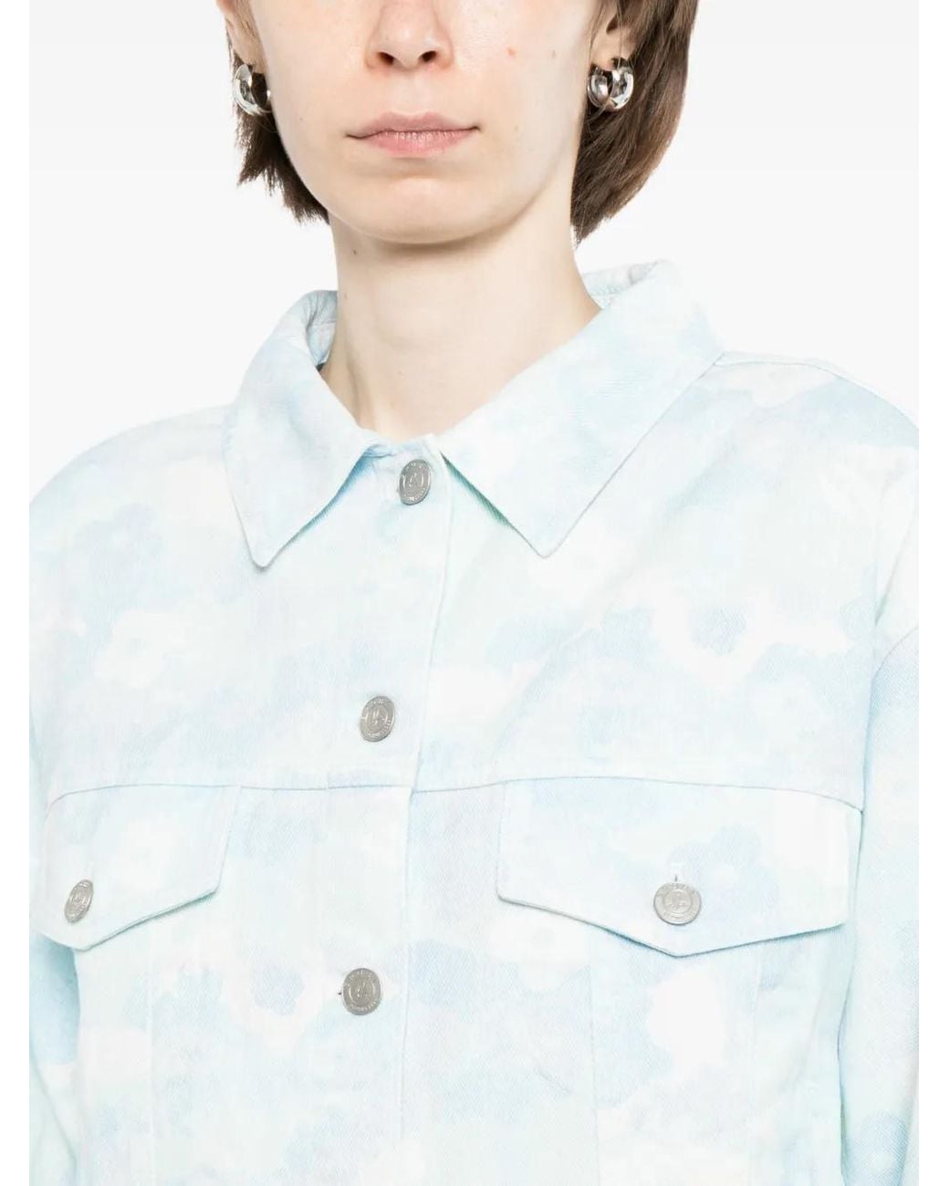 SPORT b. by agnès b. White Floral Jacket